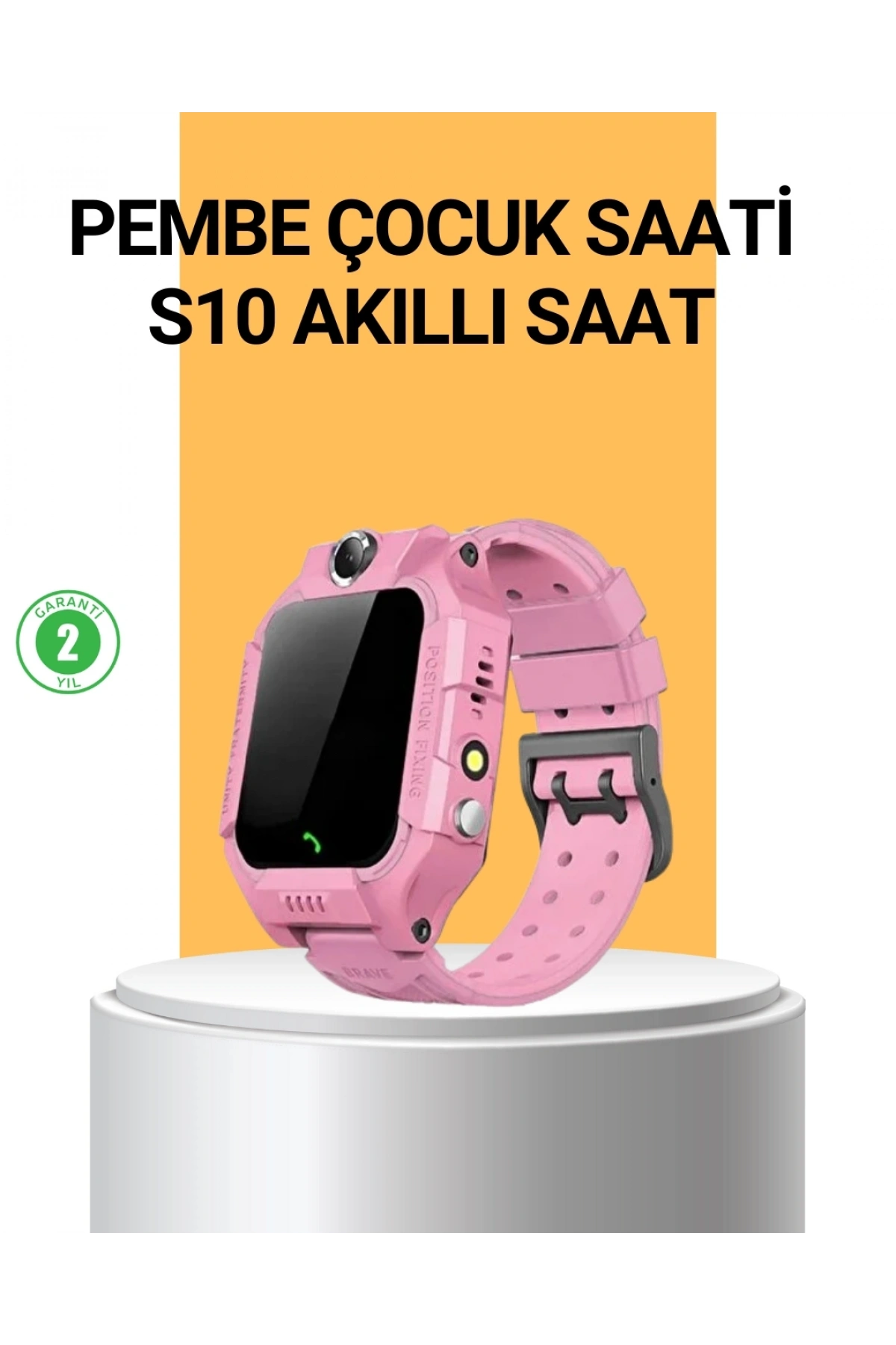 S10 Akıllı Çocuk Saati Anlık Konum ve Sesli Mesaj Destekli