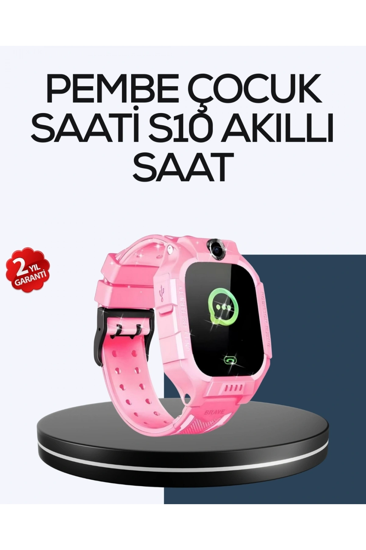 S10 Akıllı Çocuk Saati Çift Yönlü Konuşma ve SOS Fonksiyonu