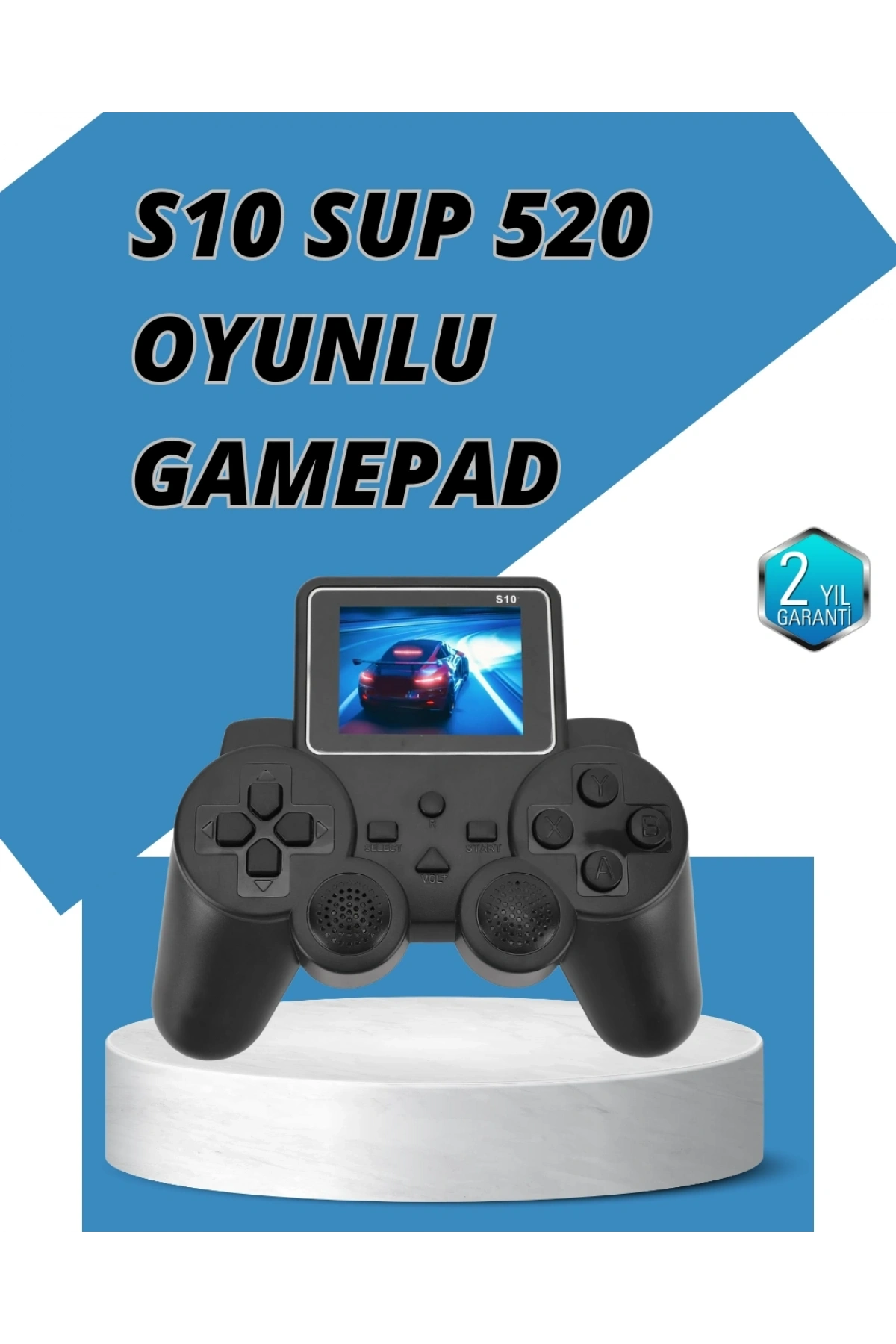S10 Gamepad HDMI TV Bağlantılı 520 Klasik Retro Oyun 2025 Seri Orijinal
