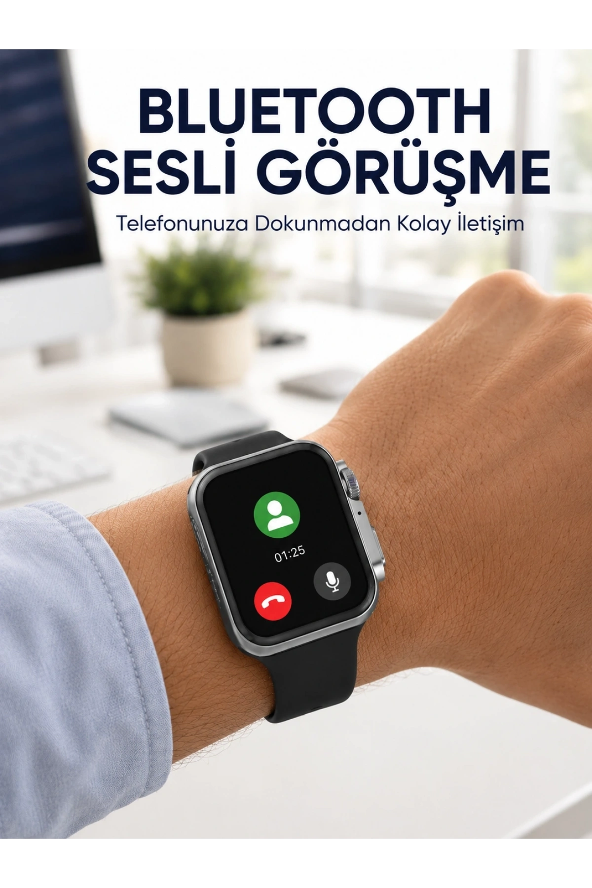 Sağlam Kasa Akıllı Saat Yüksek Hafıza ve Akıllı Teknoloji Yeni Nesil