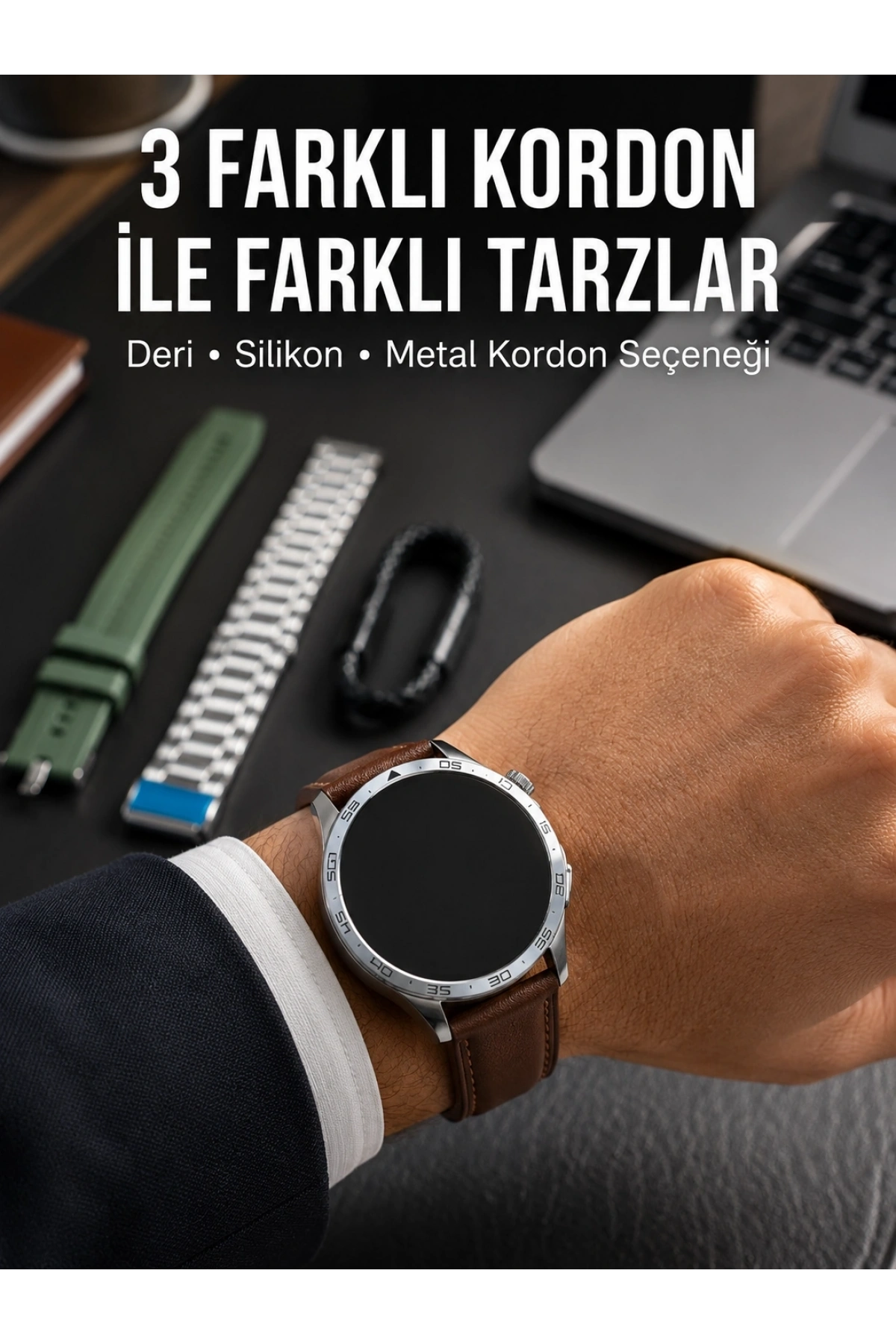 Sağlık Takibi ve Spor Modlarıyla Donatılmış Akıllı Saat