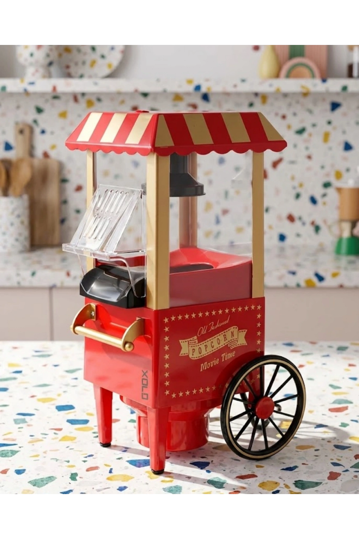Sağlıklı Atıştırmalıklar İçin Yağsız Popcorn Makinesi