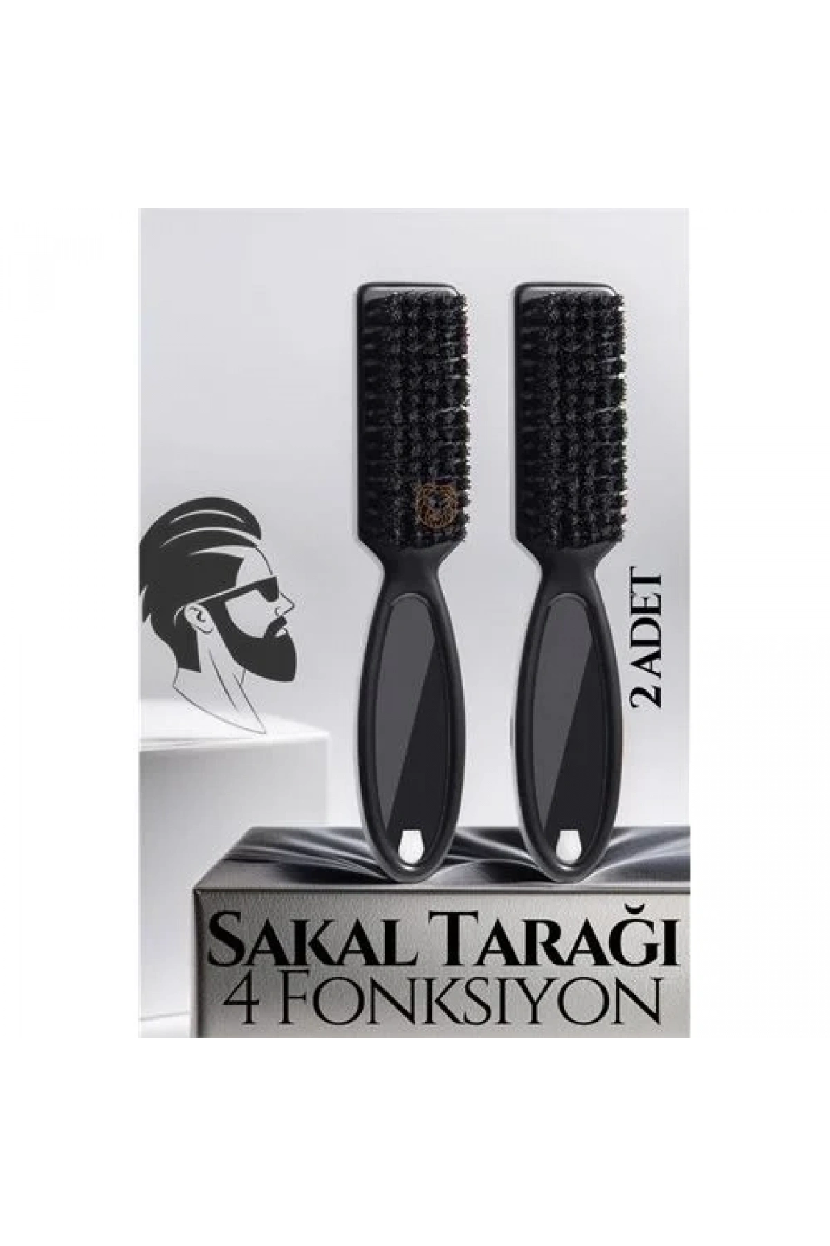 Sakal Tarama Fırçası 2 Li Set Absolute Professional 719583