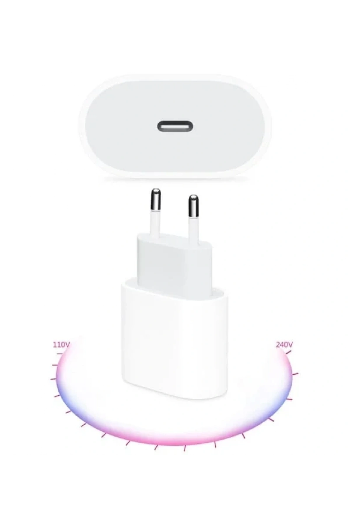 Şarj Aleti 25W Çift Usb-C Hızlı Şarz Cihazı (5047)