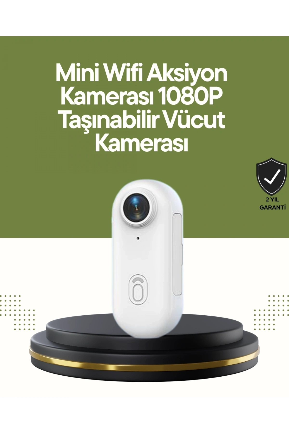 Şarj Edilebilir Uzun Ömürlü Mini Spor Kamera Full HD