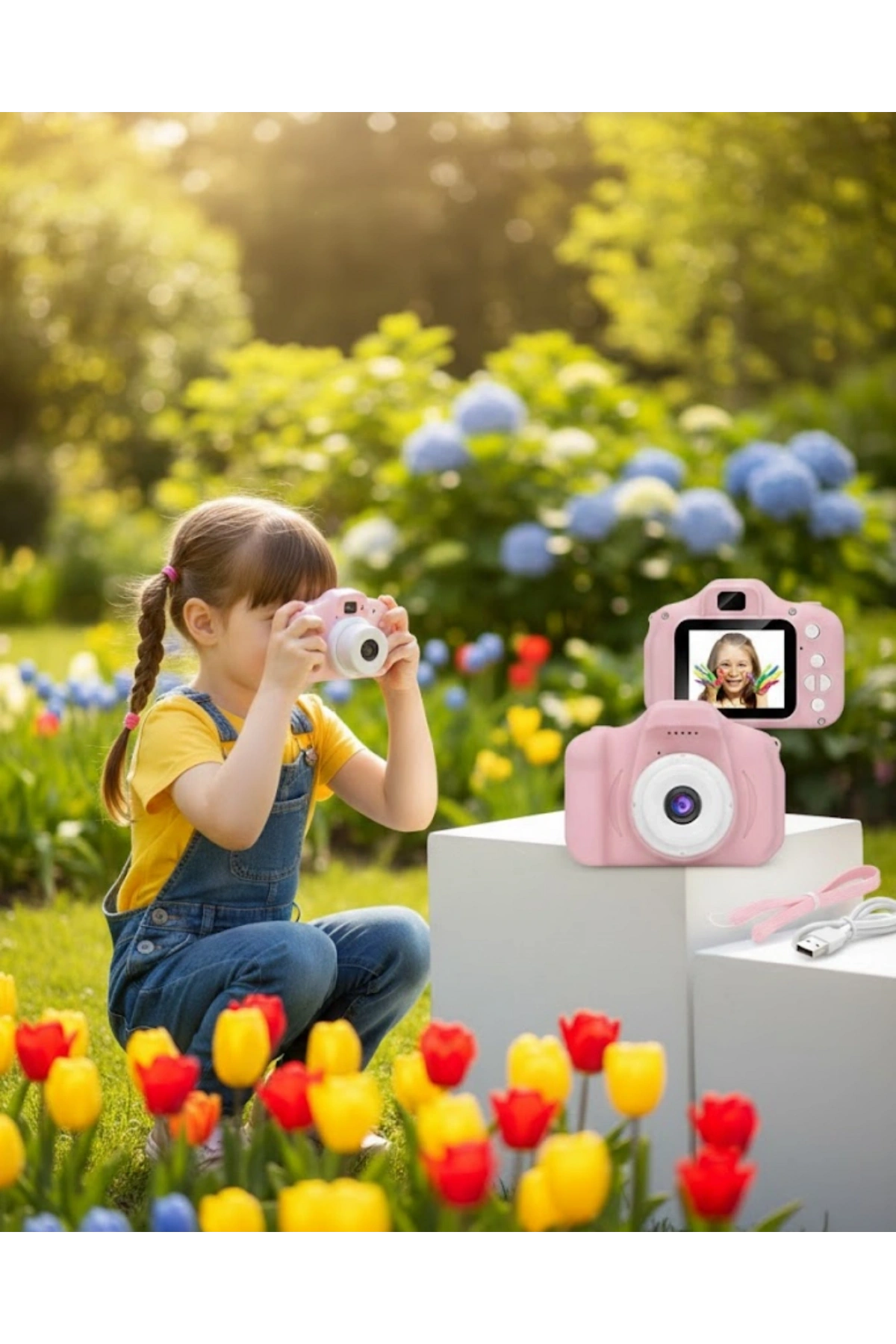 Şarjlı Mini Kamera HD Video ve Fotoğraf Çekimli Genişletilebilir Hafızalı