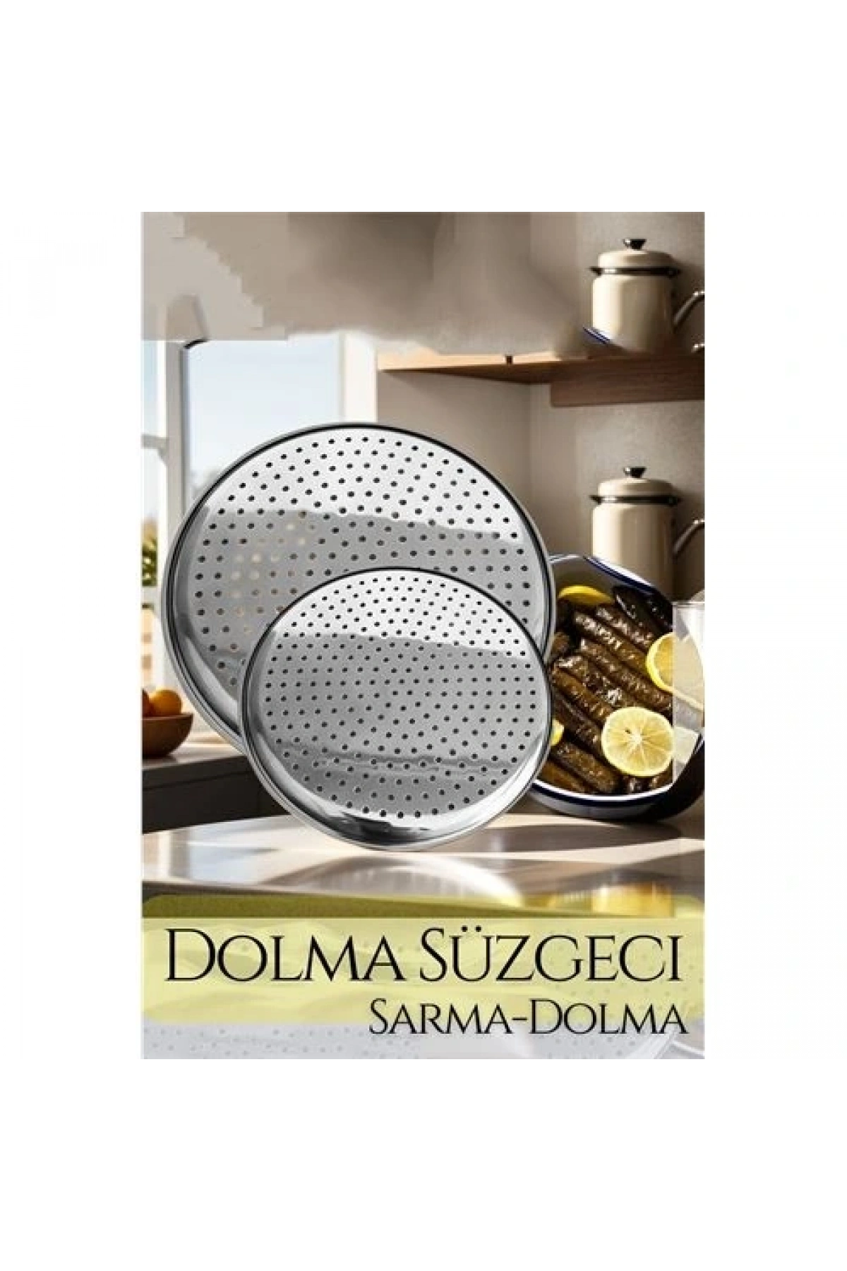 Sarma Dolma Süzgeci 2 li Set