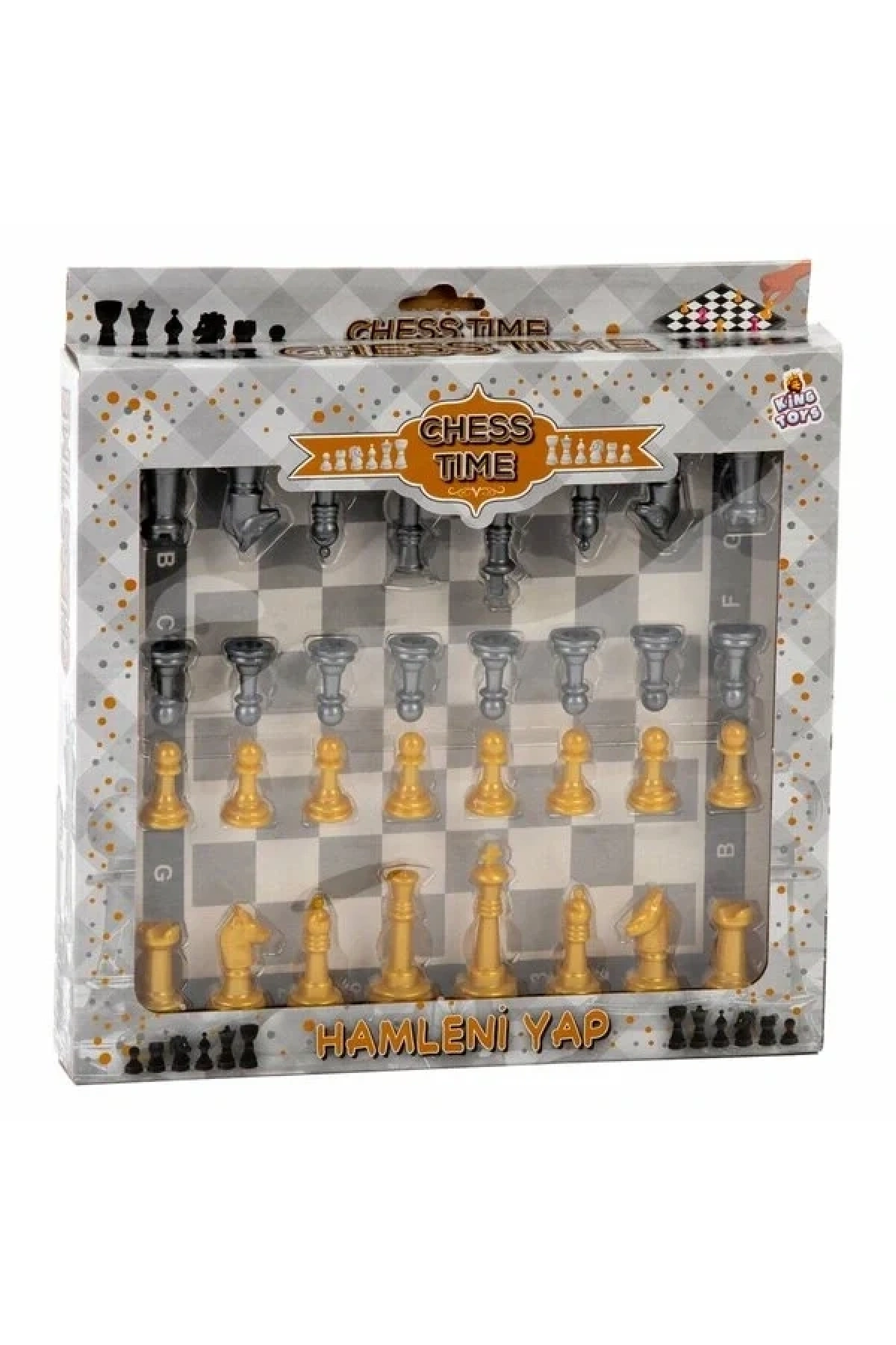 Satranç Takımı - Gri (5047)