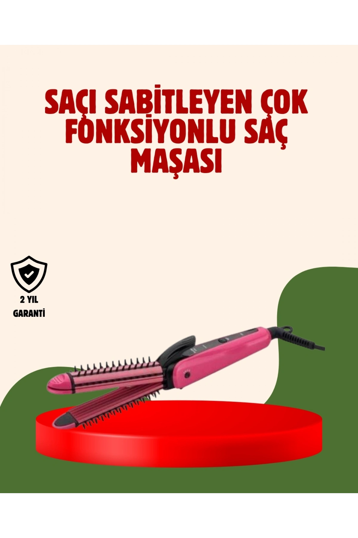 Seramik Kaplama Saç Şekillendirici | Dalga ve Düzleştirme