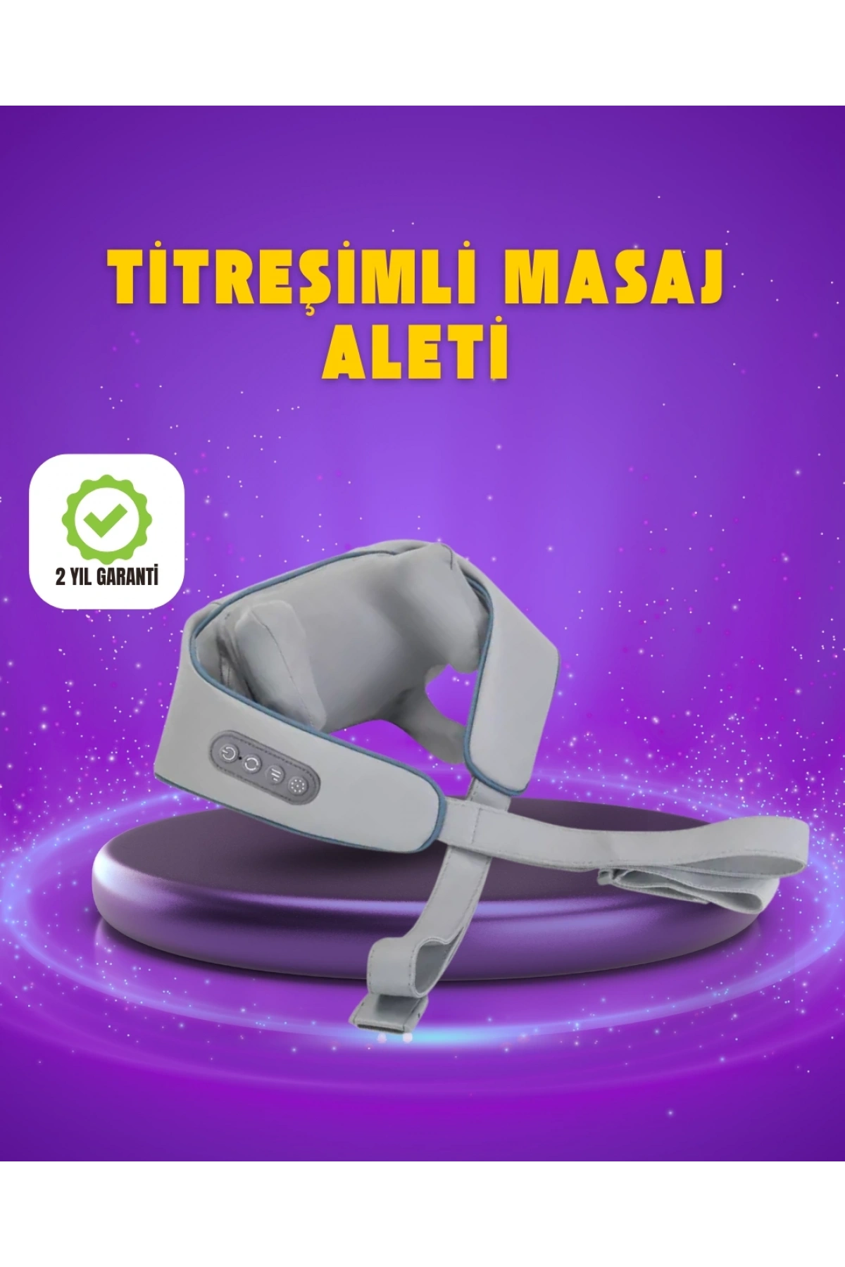 Servikal Rahatlatıcı Masaj Aleti | Trapezius ve Sırt İçin Uygun