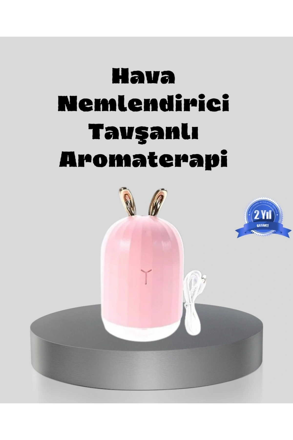 Sessiz Ultrasonik Hava Nemlendirici – Su Bazlı Buhar Difüzör