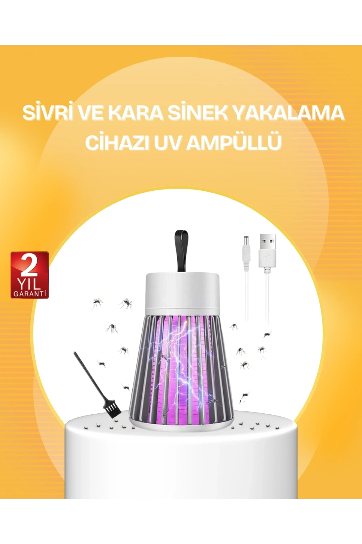 Sessiz ve Güvenli Sivrisinek Kovucu Lamba