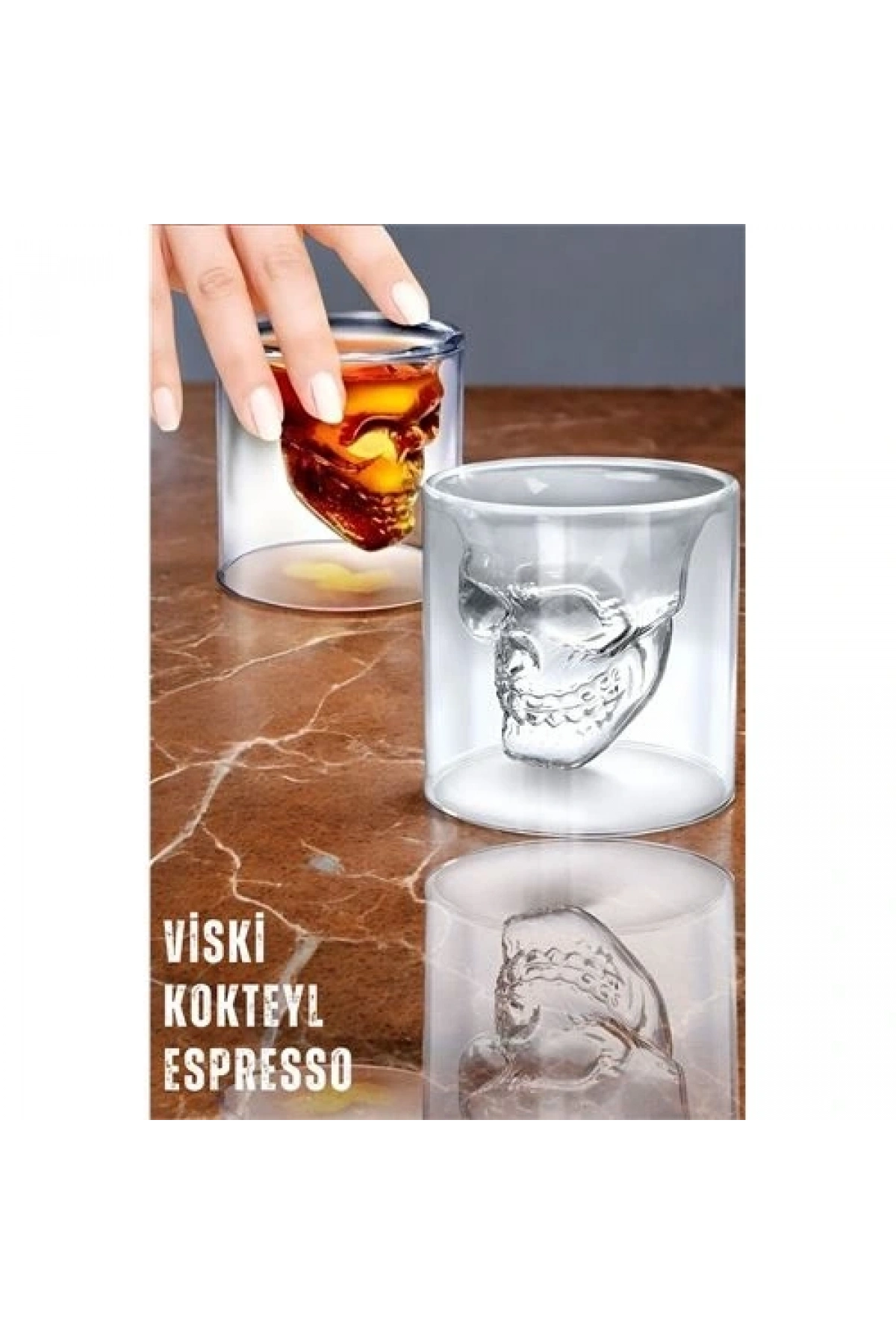 Shot Bardağı Viski Kokteyl Espresso