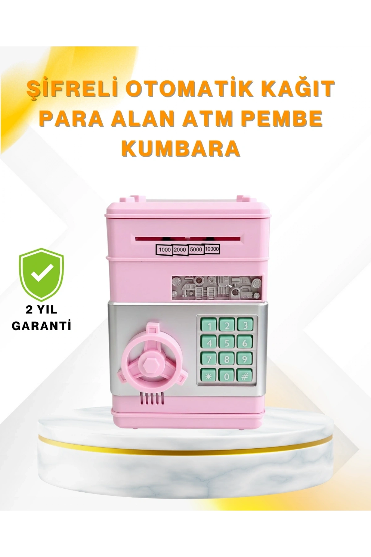 Şifreli Elektronik Para Biriktirme Kumbarası Büyük Kapasiteli