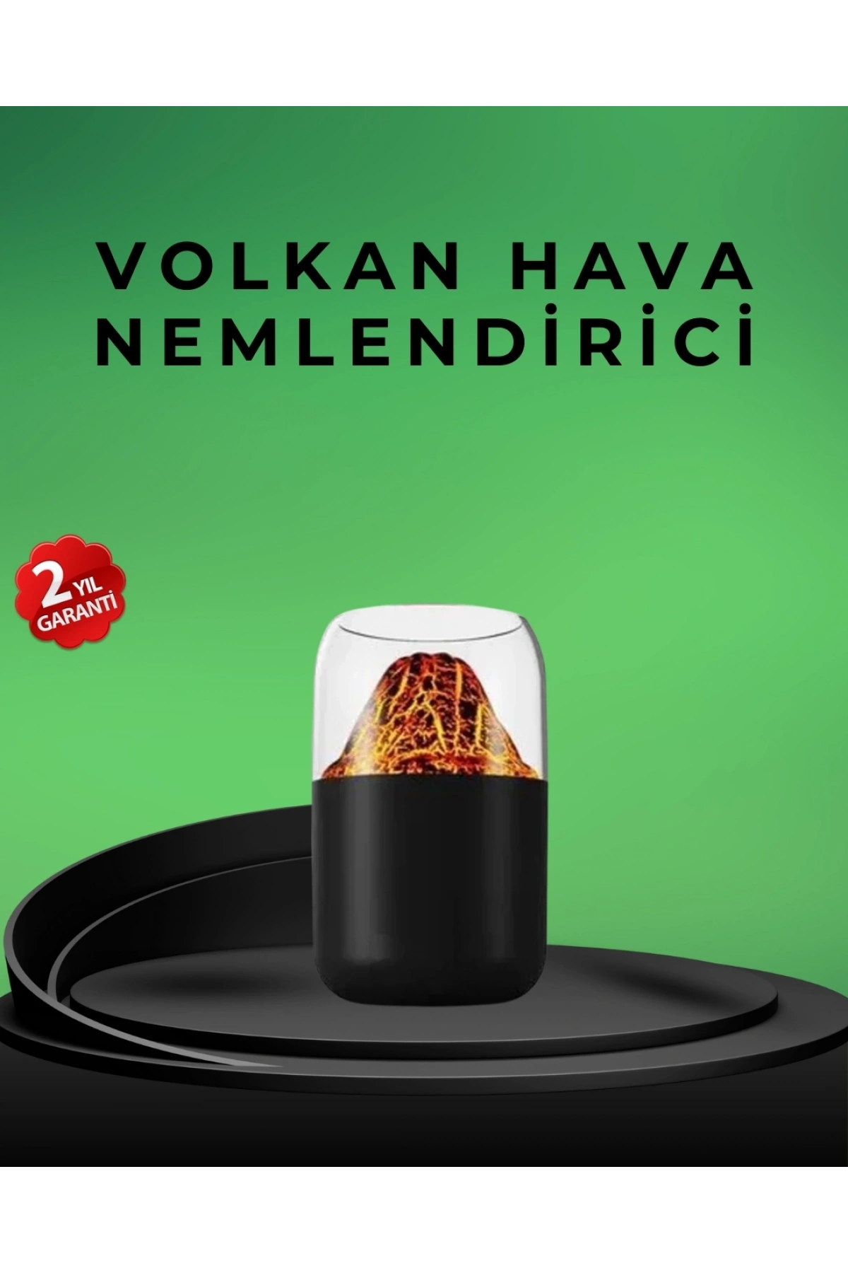 Şık Tasarımlı Aromaterapi ve Nemlendirici Cihaz