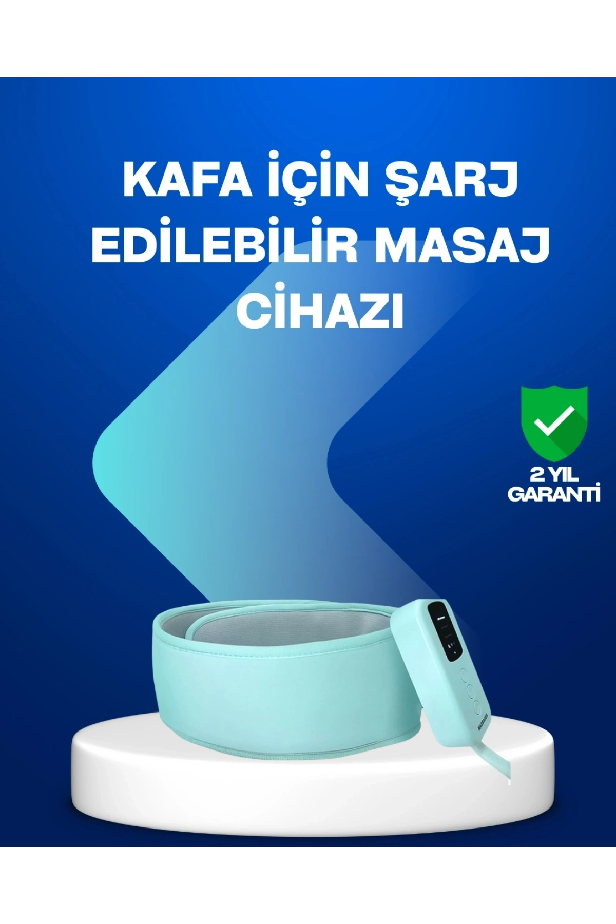 Sıkıştırmalı Baş Masaj Aleti Ev Tipi Konforlu Masaj Deneyimi