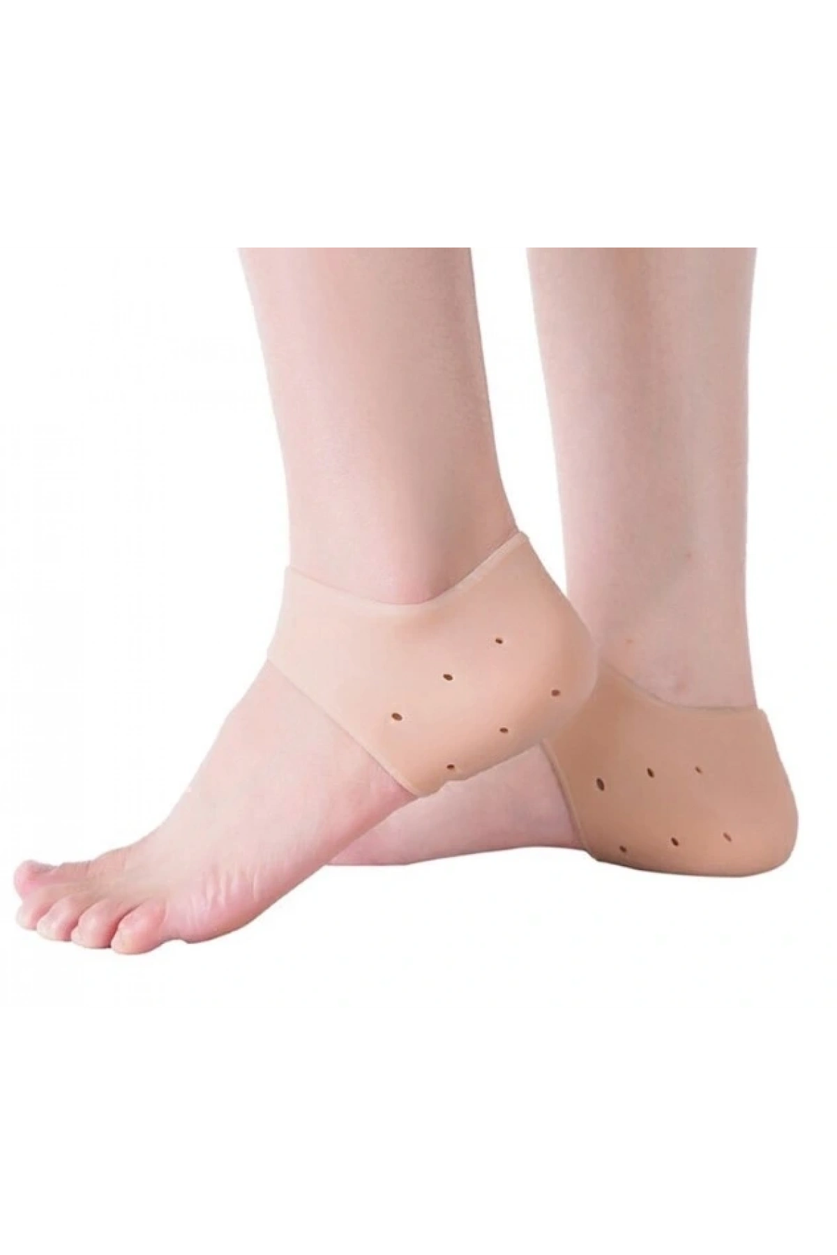 Silikon Topuk Çorabı Ten Rengi (5047)