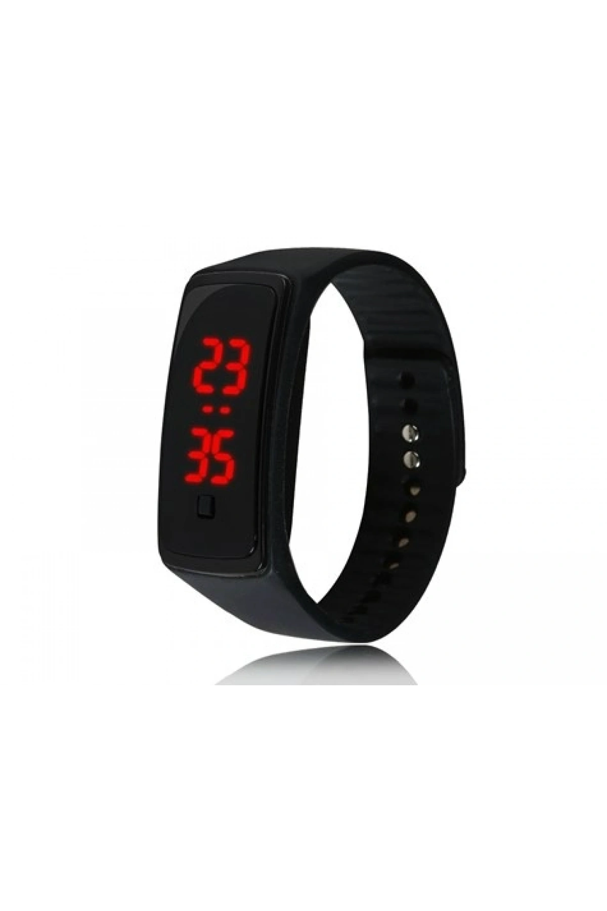 Siyah Ekranlı Led Kol Saati (Siyah)