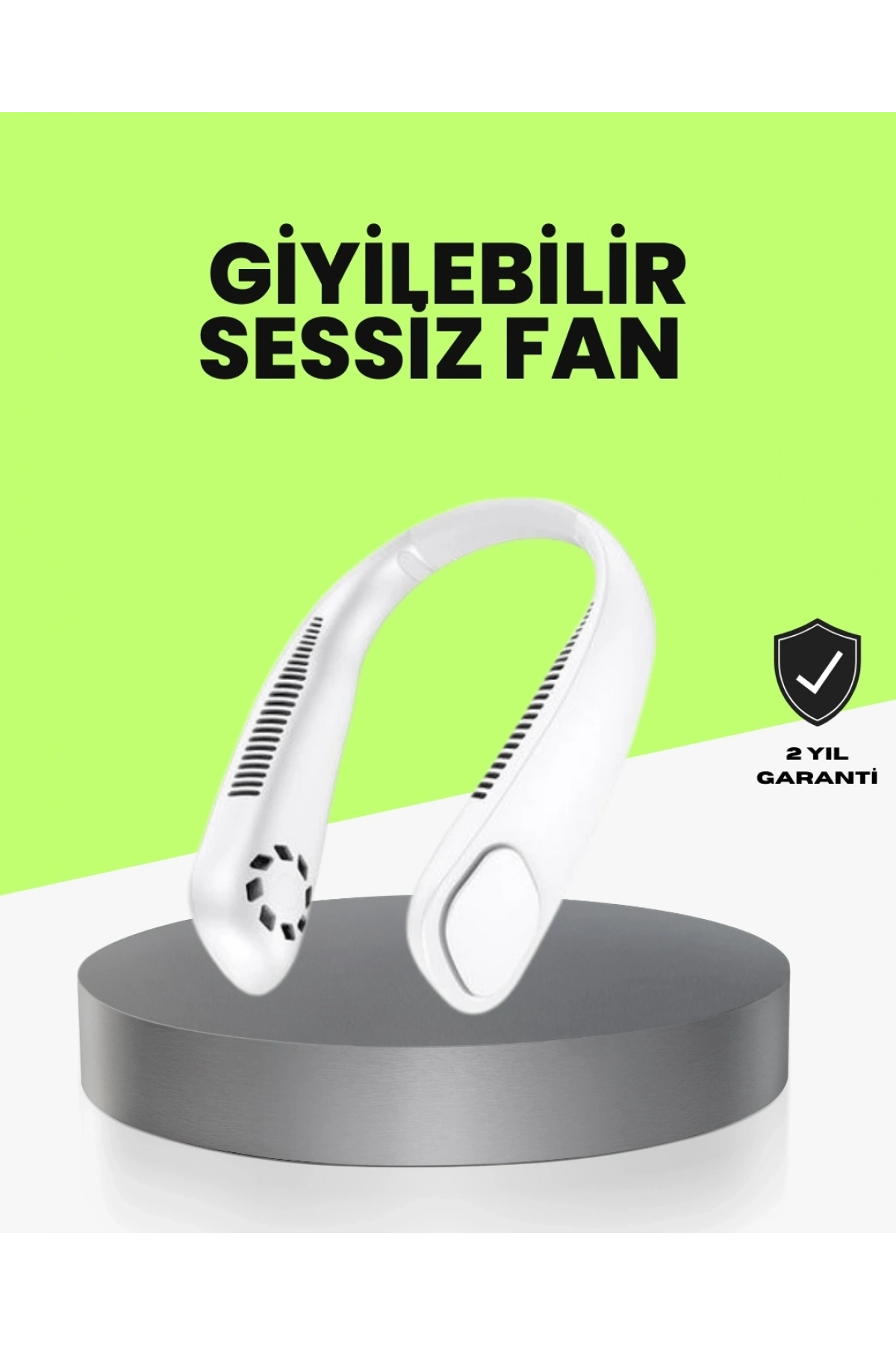 sız Güvenli Tasarımlı Sessiz Boyun Fanı