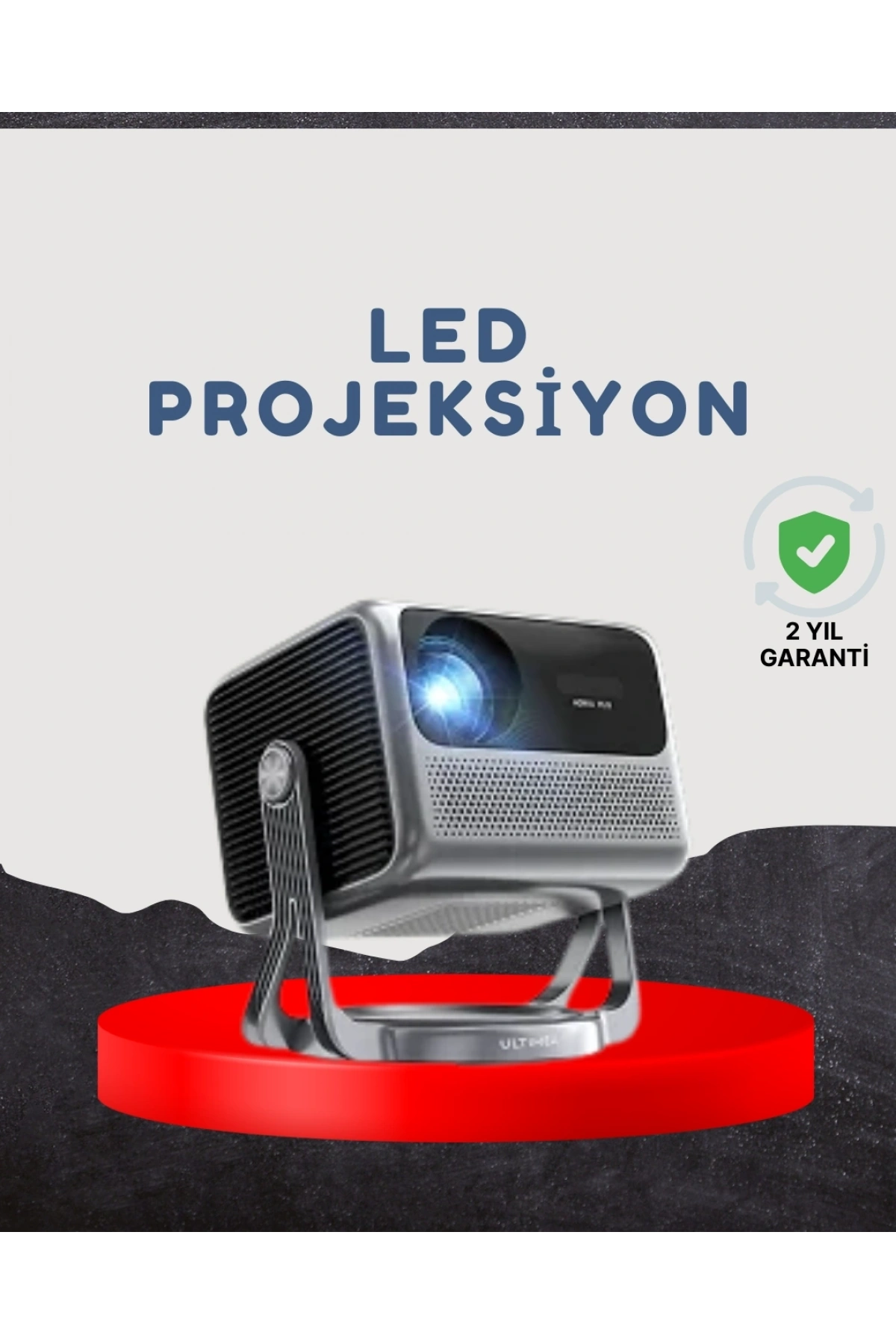 Smart Projector Android TV Dolby Sesli WiFi Bluetooth