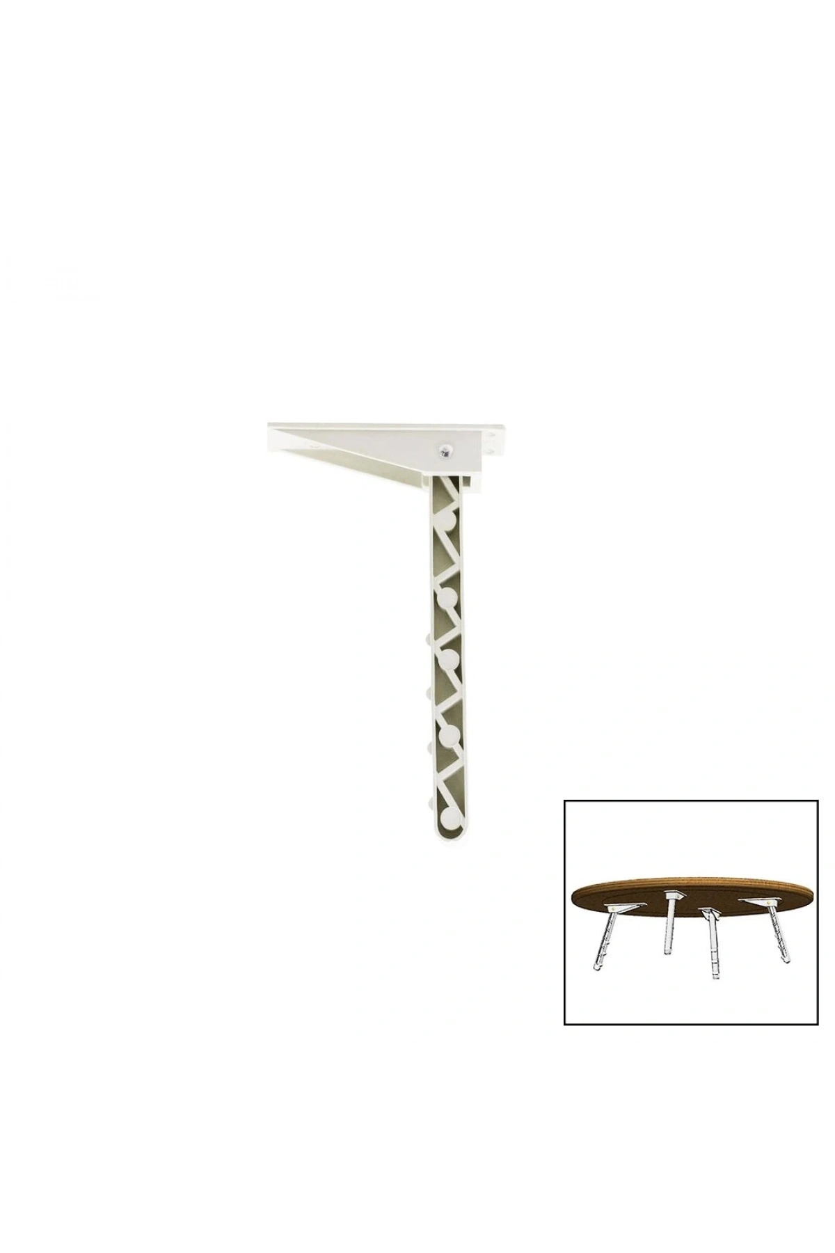 SOFRA AYAK  KOMPLE PLASTİK   20CM   AÇ KAPA (5047)