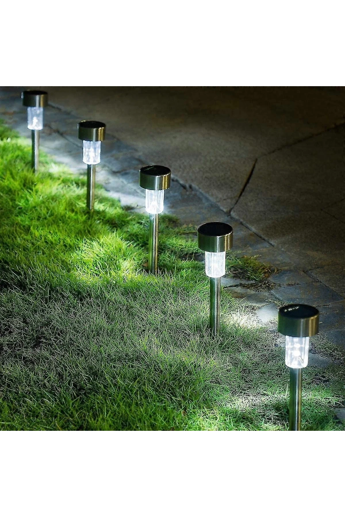 Solar Kazıklı Bahçe Lambası Seti 12 Adet (5047)