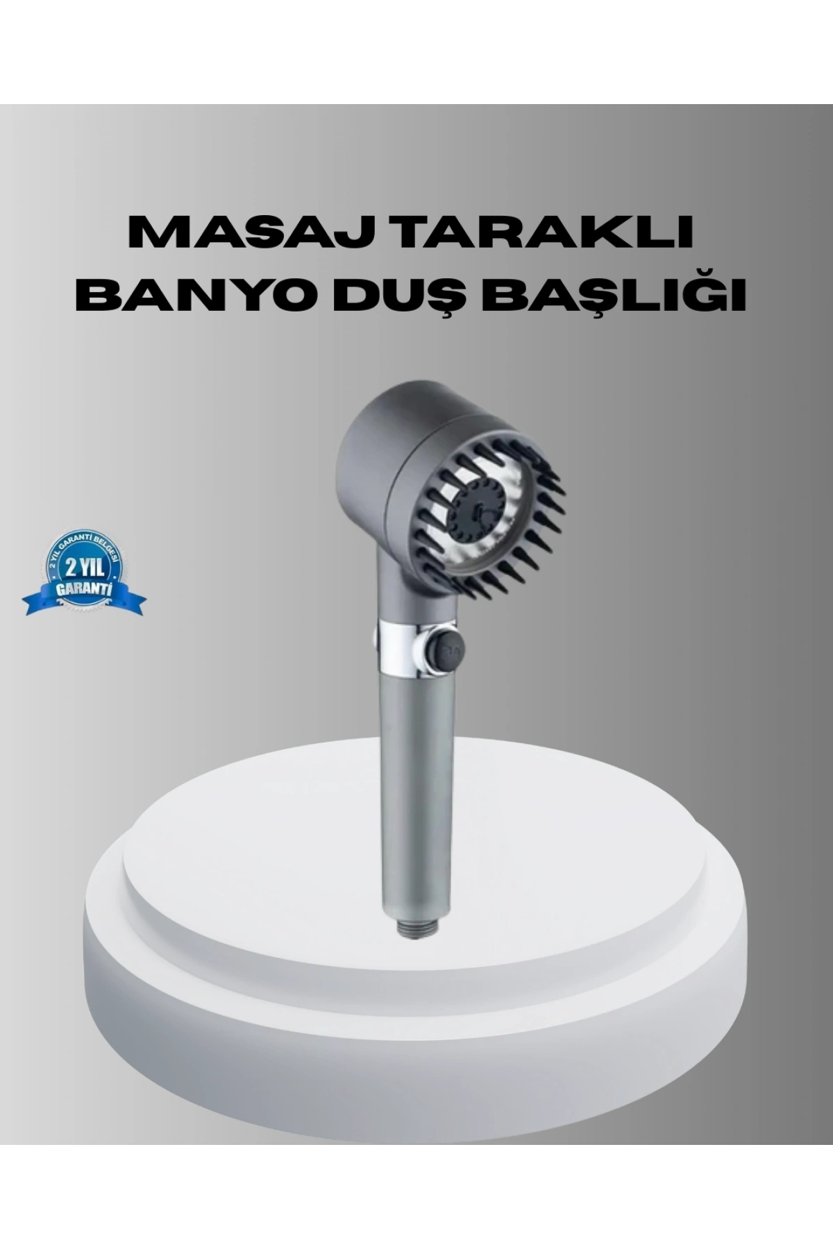 Spa Etkili Masaj Uçlu Duş Başlığı Ergonomik Tasarım