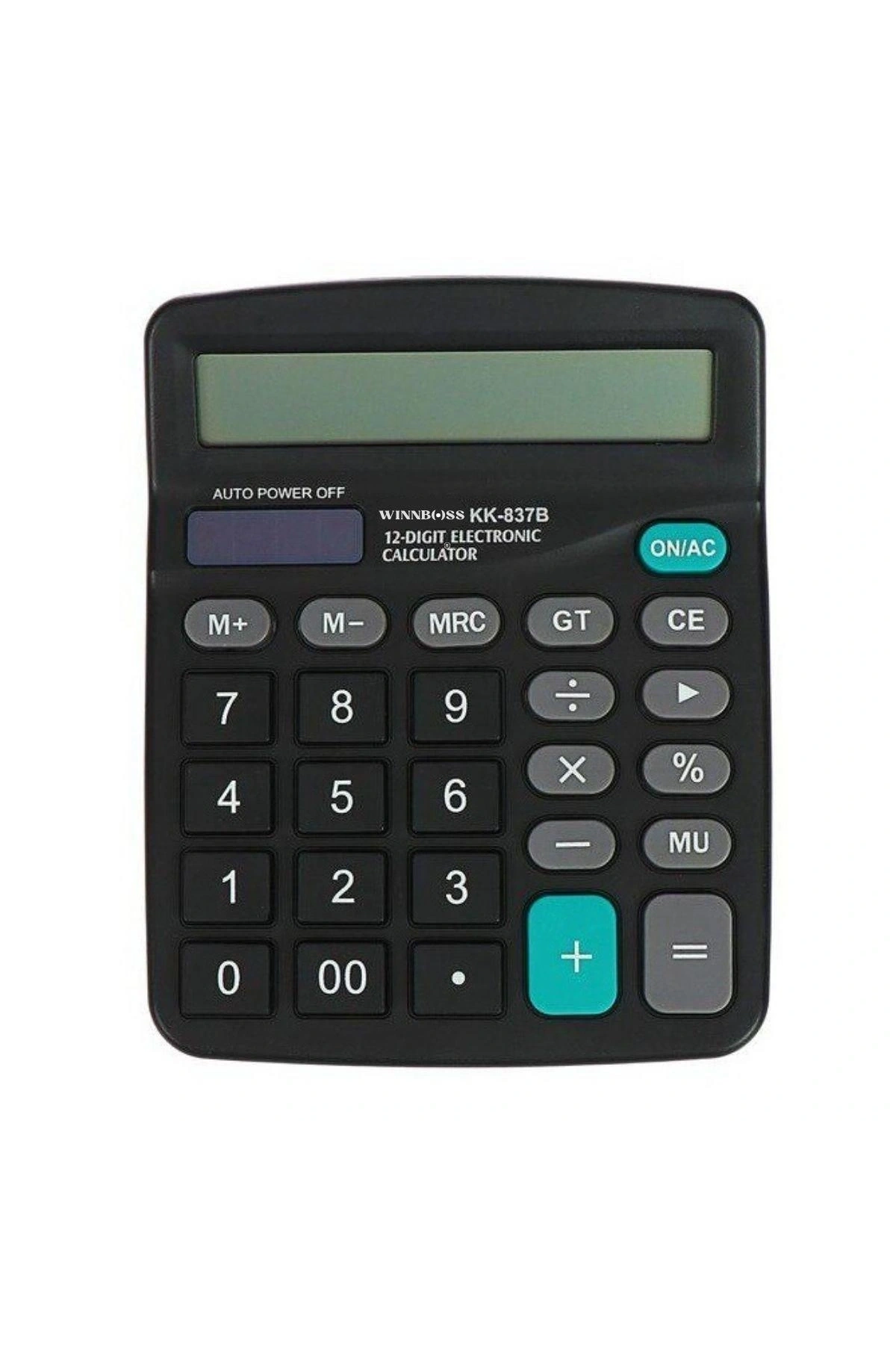 Standart Fonksiyonlu 12 Haneli Geniş LCD Ekran,Pill Masaüstü Hesap Makinesi (5047)