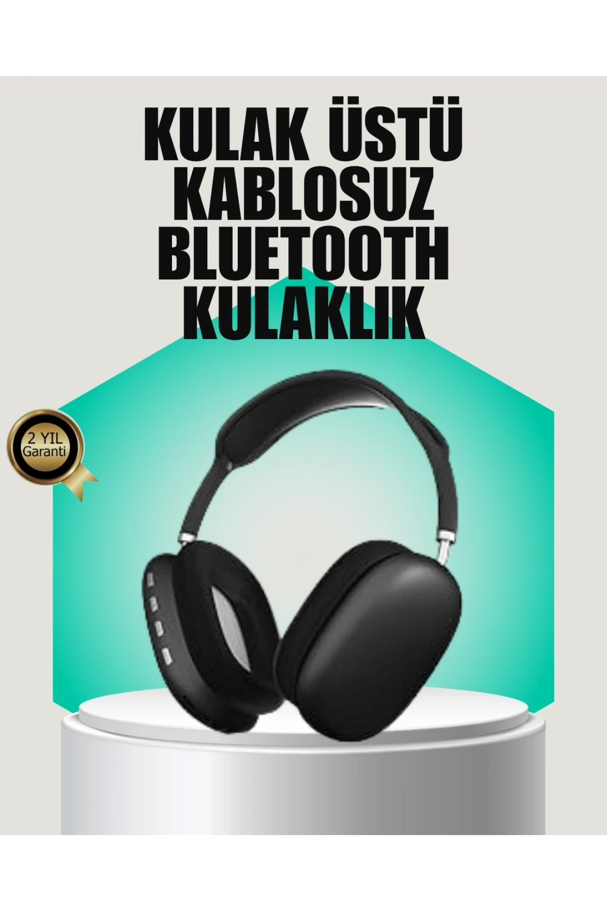 Stereo Ses Kaliteli Bluetooth Kulaklık | Katlanabilir ve Ergonomik Tasarım