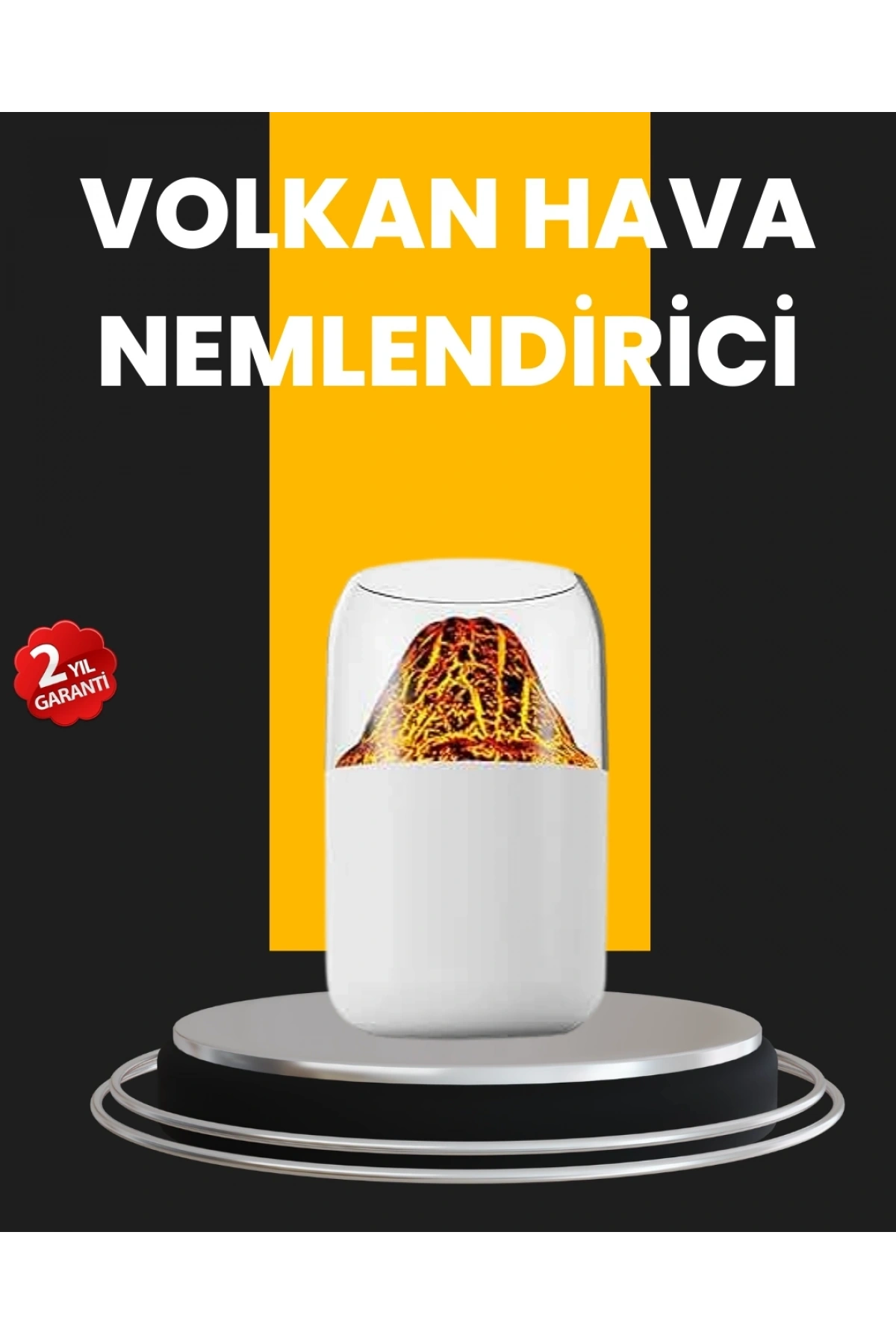 Su Hazneli LED Işıklı Aromaterapi Difüzörü