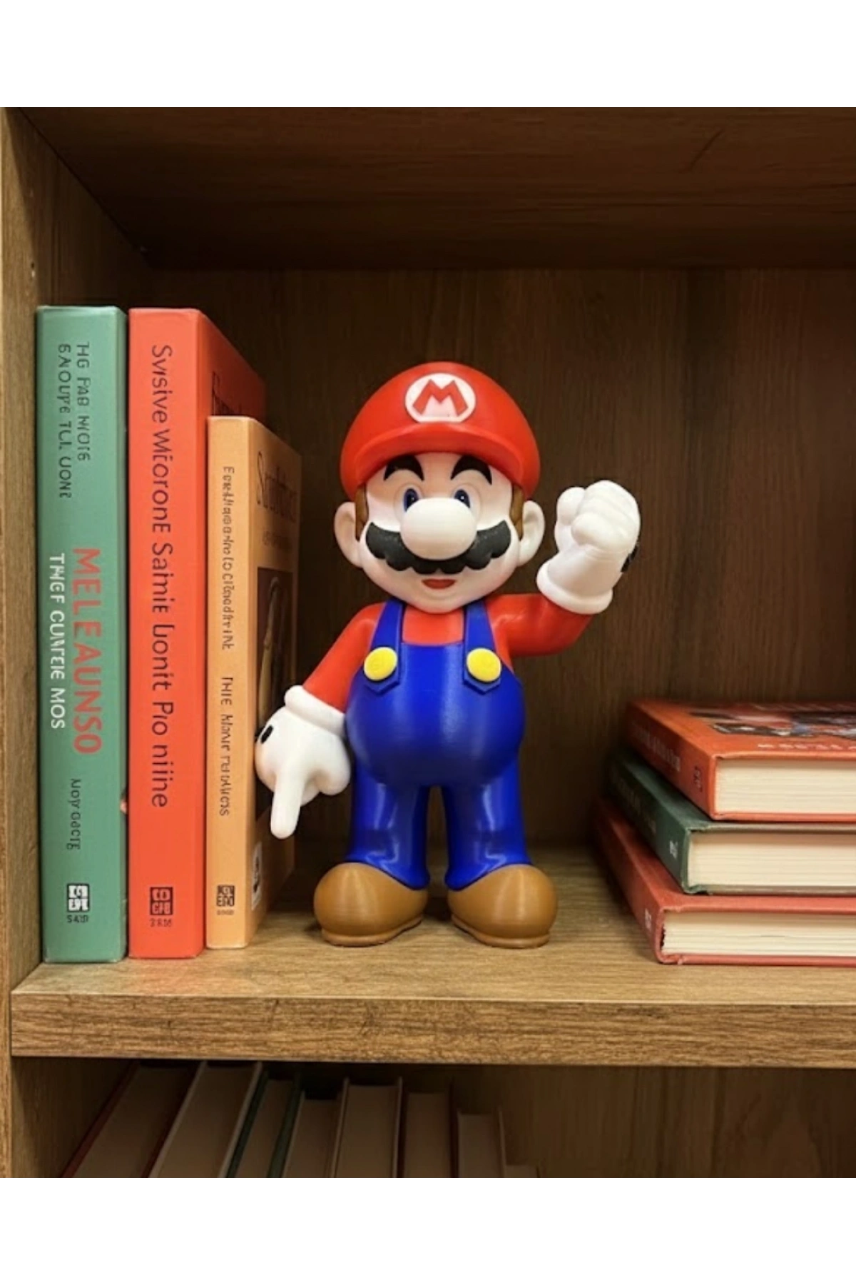 Süper Mario Masa Üstü Dekor Biblo Oyun Severlere Özel Figür