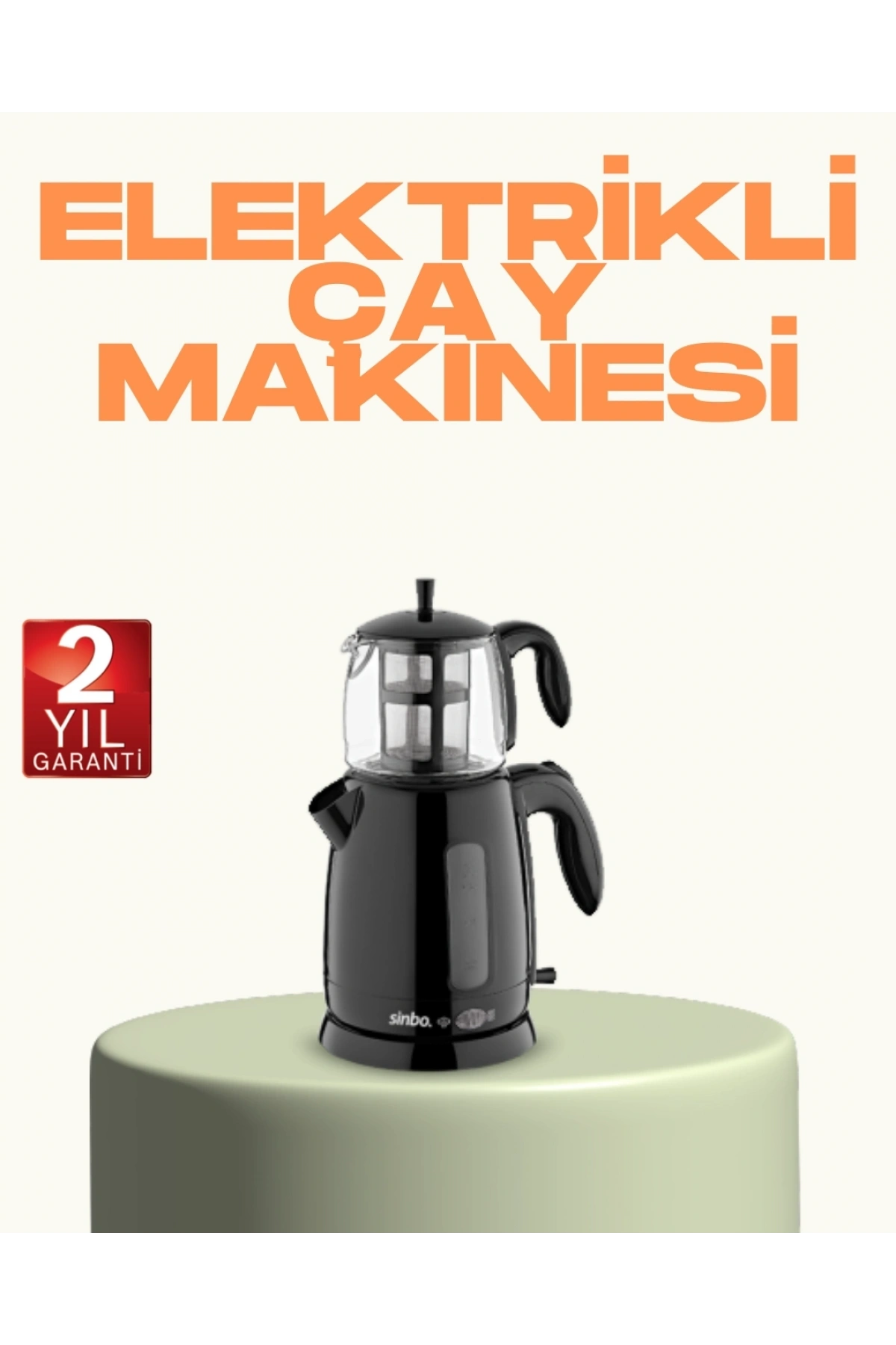 Susuz Çalışma Emniyetli  Elektrikli Çay Makinesi