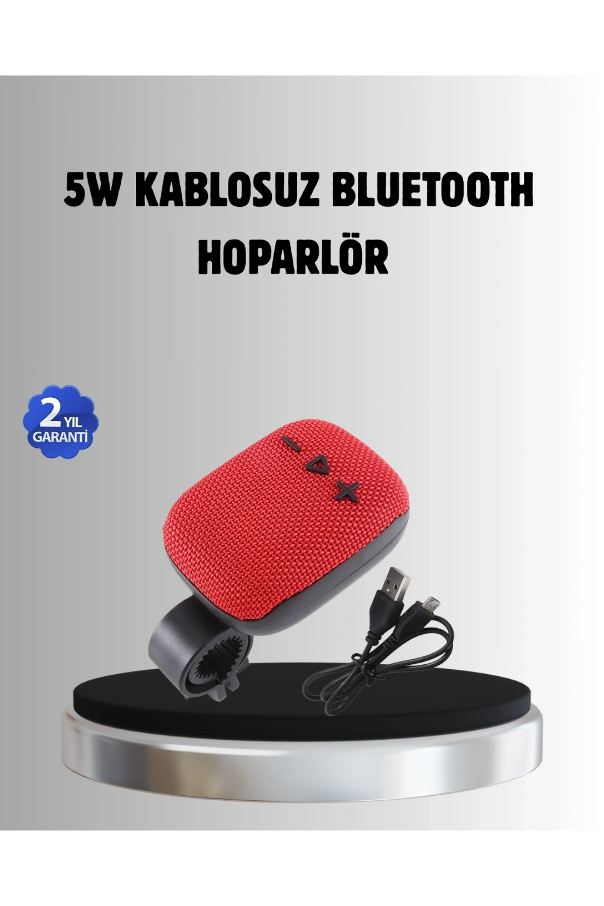 Taşınabilir Bluetooth Hoparlör – 5W Güçlü Ses, TWS ve FM Radyo Özellikli