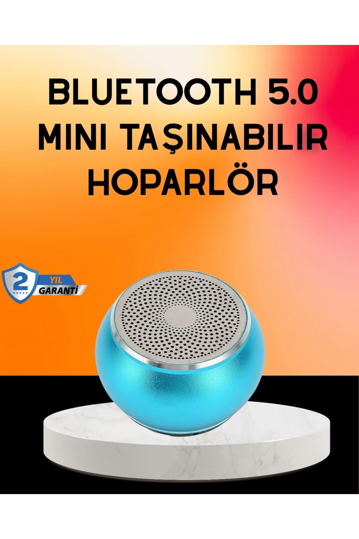 Taşınabilir Bluetooth Hoparlör | Dış Mekân ve Seyahat İçin İdeal
