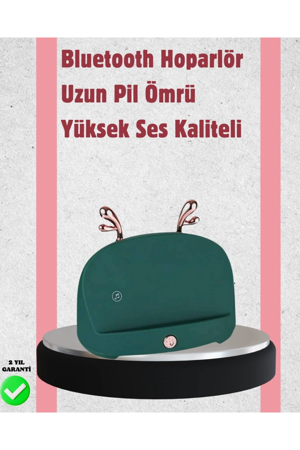 Taşınabilir Kablosuz Telefon Tutucu ve Bluetooth Hoparlör – Kompakt Tasarım, Üstün Ses