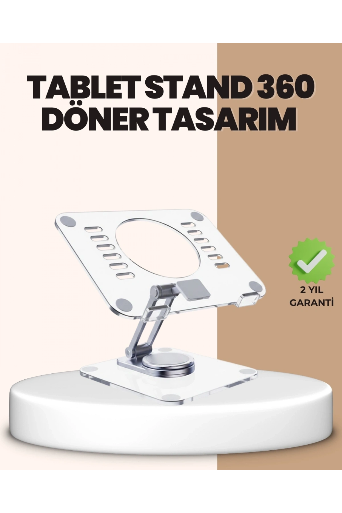 Taşınabilir Katlanır Tablet Braketi Masaüstü Stand