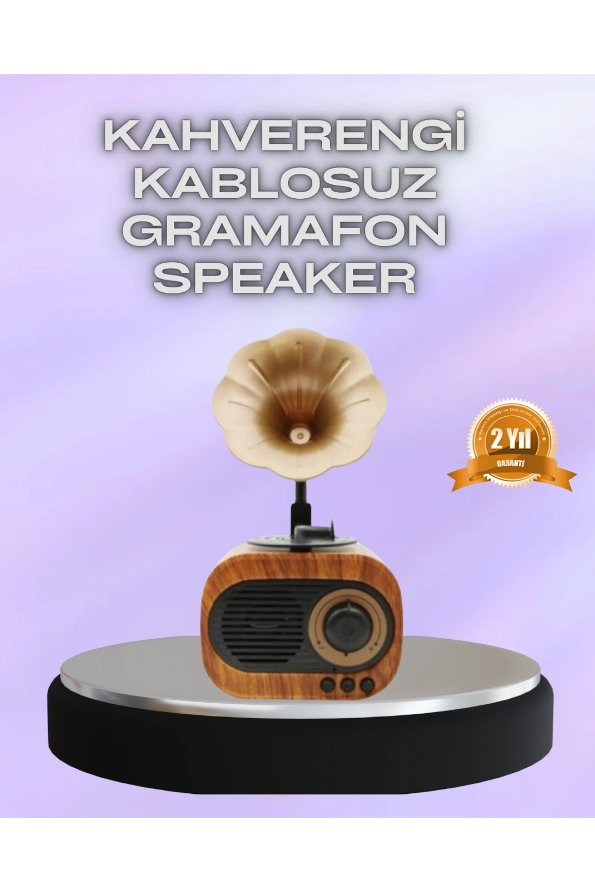 Taşınabilir Mini Retro Radyo Bluetooth Hoparlör USB SD AUX Destekli