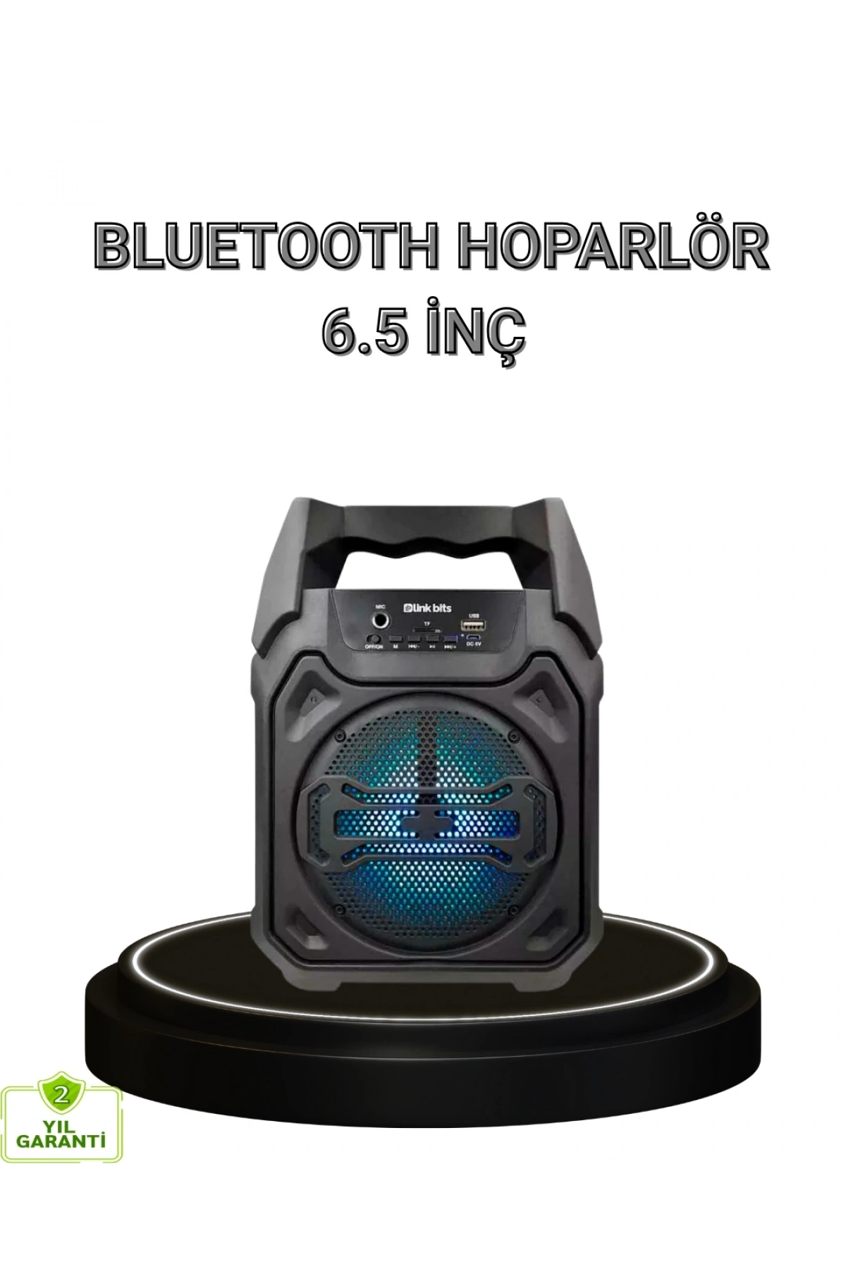 Taşınabilir Şarjlı Hoparlör – Bluetooth, TWS ve Uzun Pil Ömrü