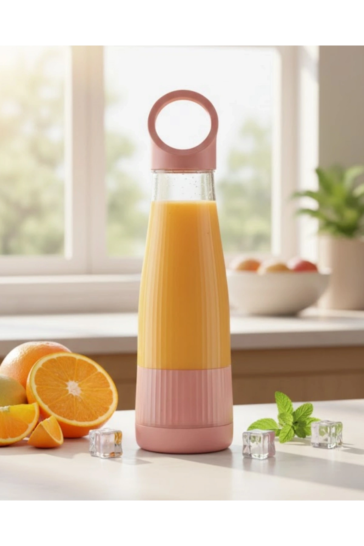Taşınabilir Smoothie Blender 400 ml USB Şarjlı