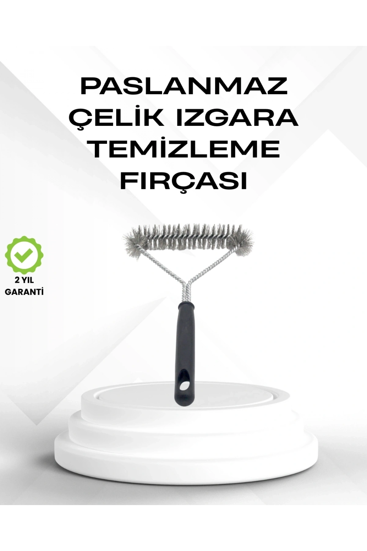 Tel Izgara Temizleme Fırçası BBQ Sonrası Kolay Temizlik