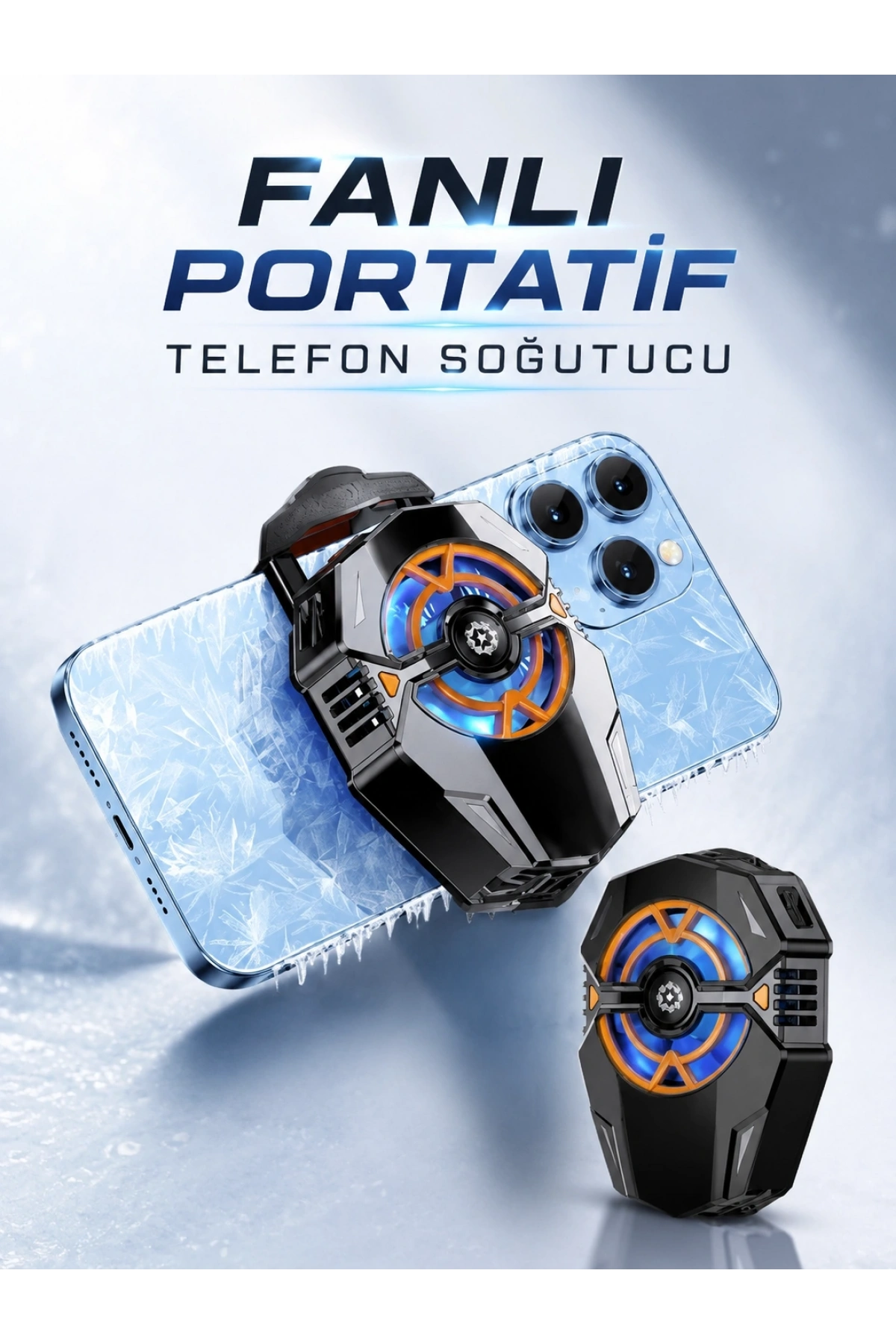Telefon Soğutucu Fanlı Güçlü Motor Radyotör Soğutucu