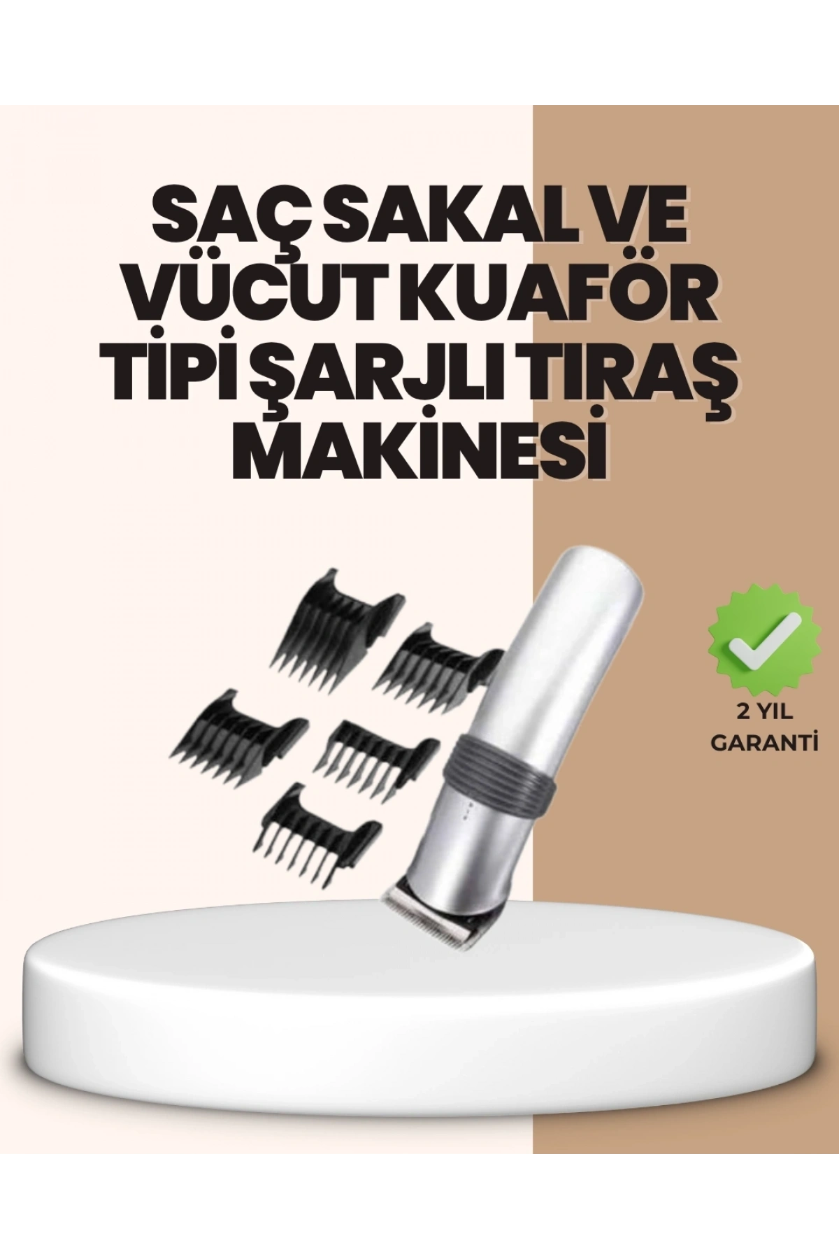 Tıraş Makinesi Temizlik ve Yağlama Setiyle Birlikte