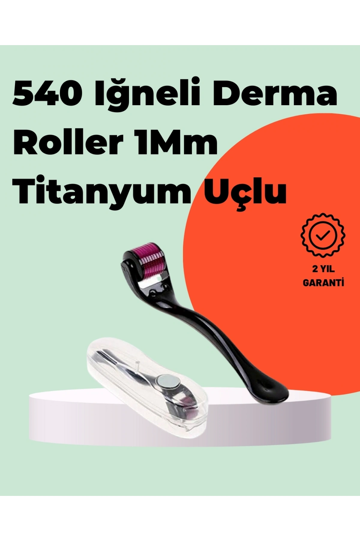 Titanyum İğneli Derma Roller – Evde Cilt Bakımı İçin Uygun