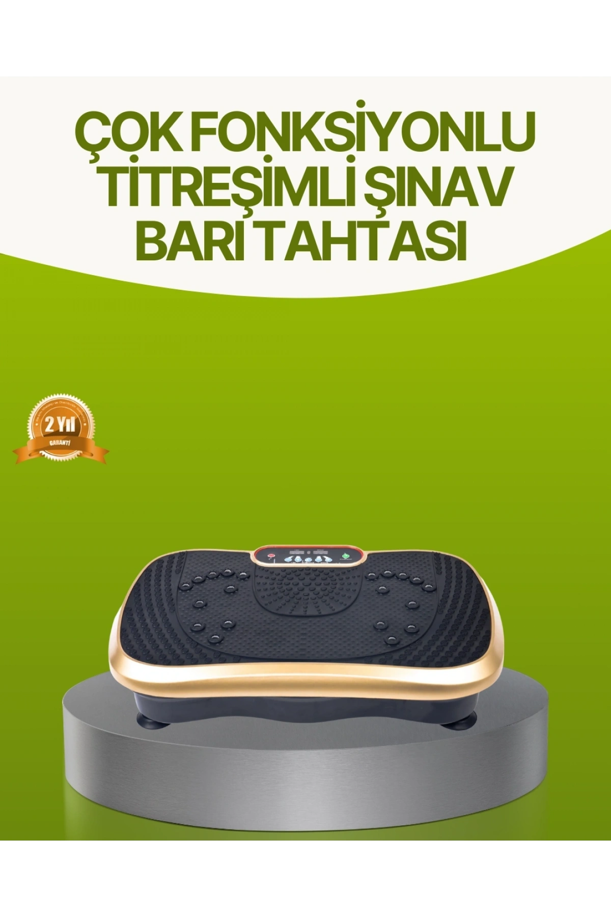 Titreşimli Egzersiz Platformu Evde Fitness ve Kas Güçlendirme