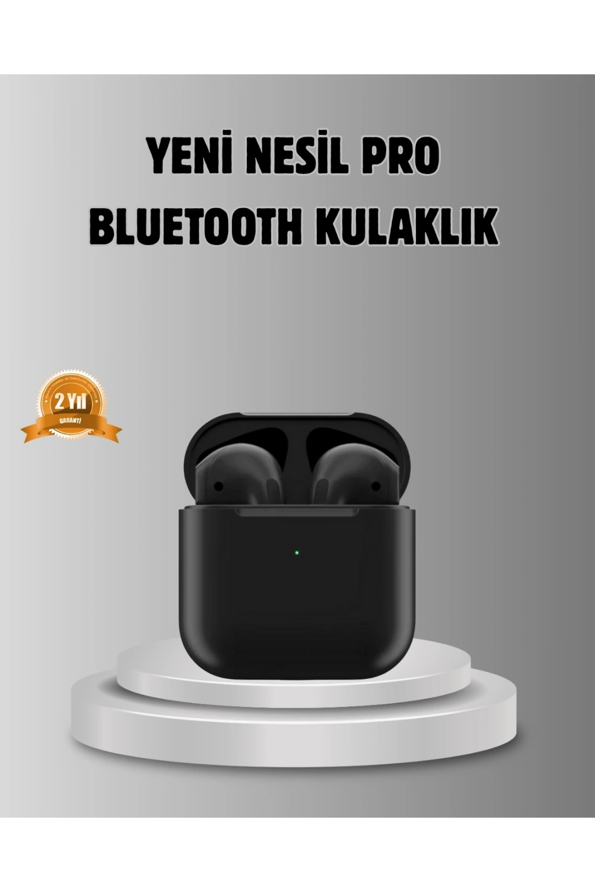 Tws Pro 5 3D HD Ses Bluetooth Kulaklık – Kablosuz, Ergonomik, Şarj Kutulu, Gürültü Engelleme