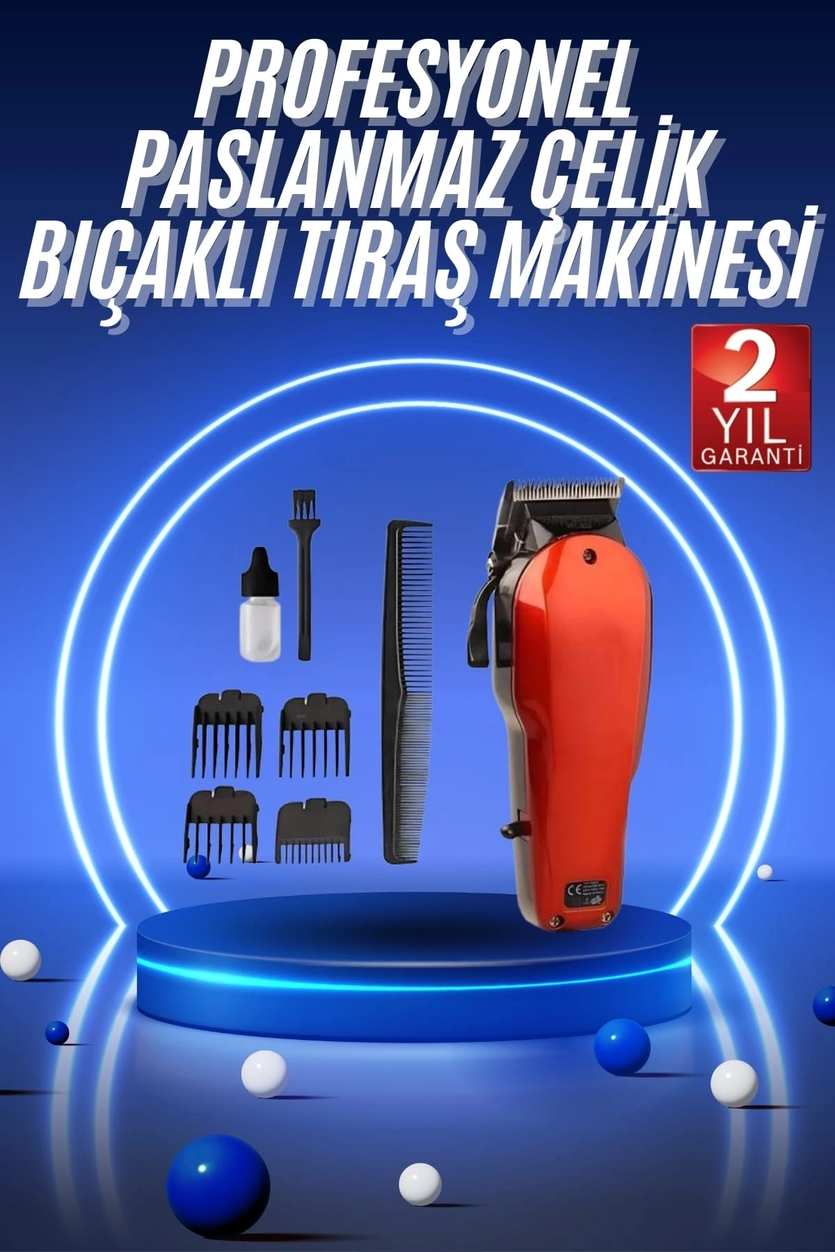 Unısex Tıraş Makinesi Lazer Öncesi Kısaltma Paslanmaz Çelik