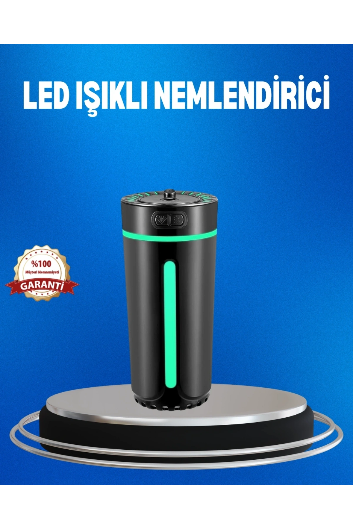 USB Bağlantılı LED’li Hava Nemlendirici Aromaterapi Buhar Difüzörü