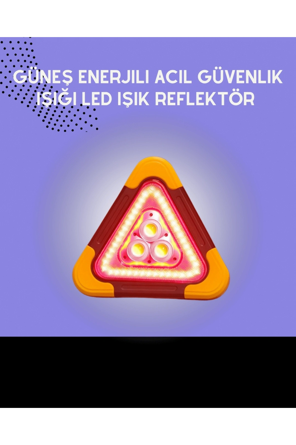 USB Şarjlı Çok Modlu Acil Durum Feneri