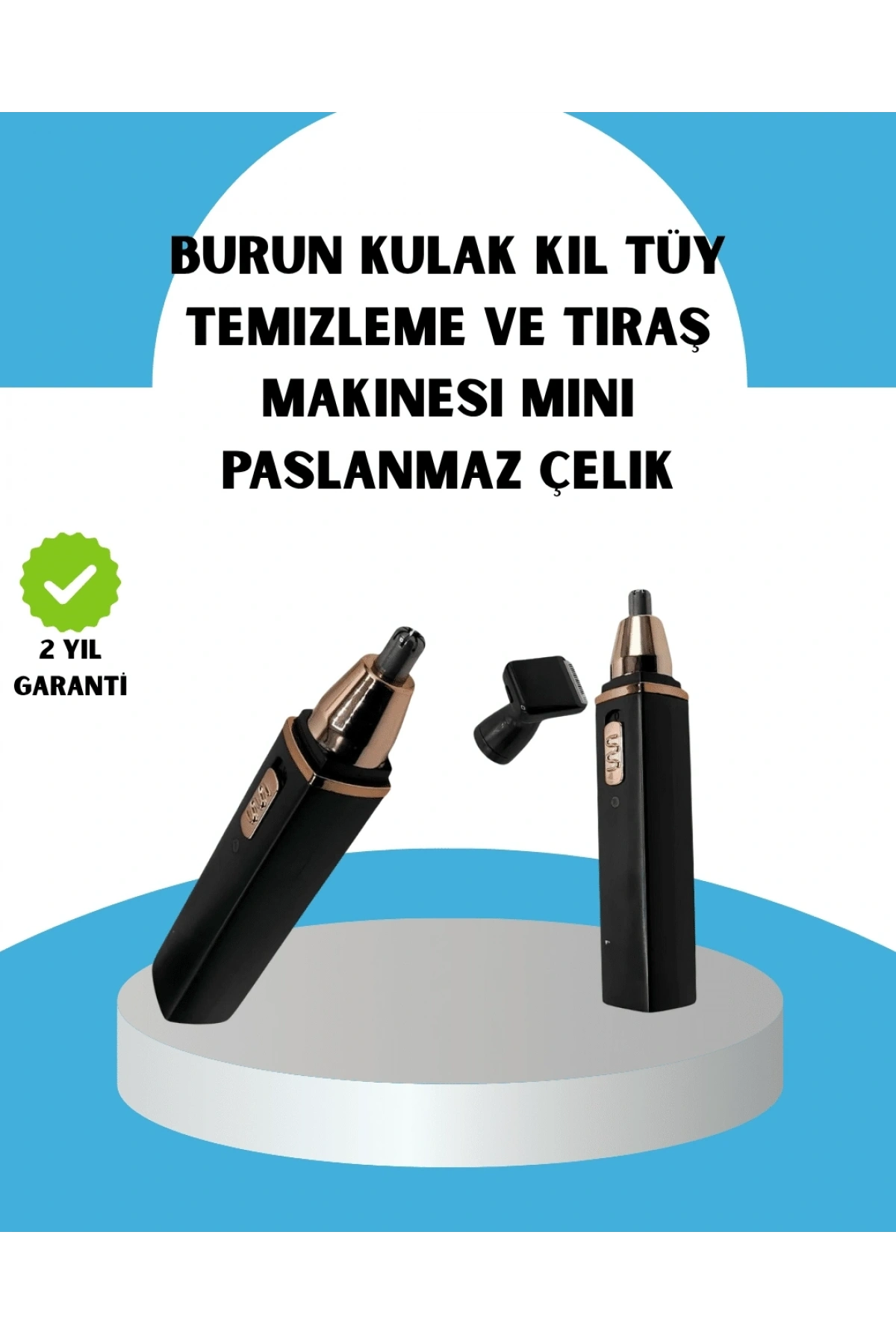 USB şarjlı, yıkanabilir başlıklı kişisel bakım cihazı-Tıraş Makinesi