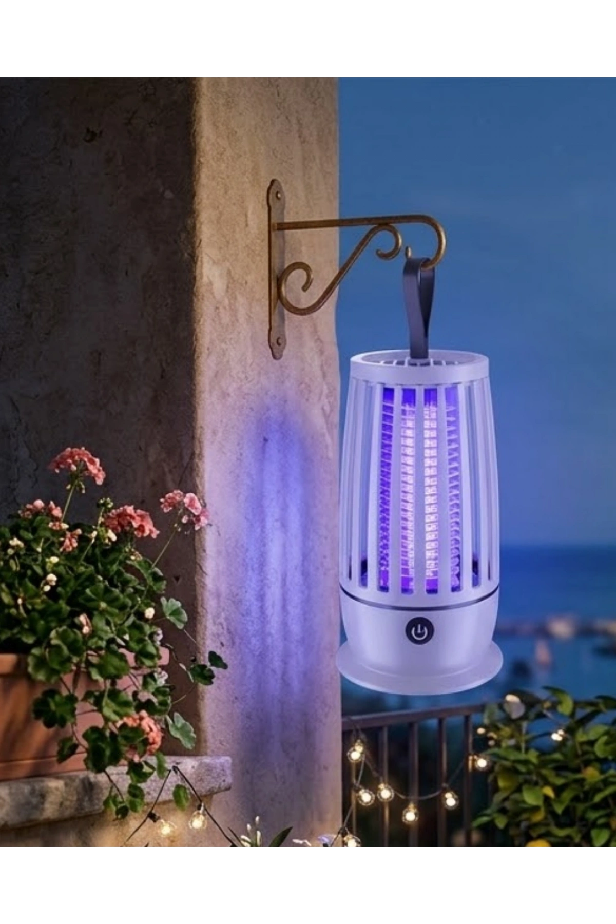 UV Işıklı Elektrikli Böcek Öldürücü Lamba Gece Lambalı Sessiz ve Güvenli Kullanım
